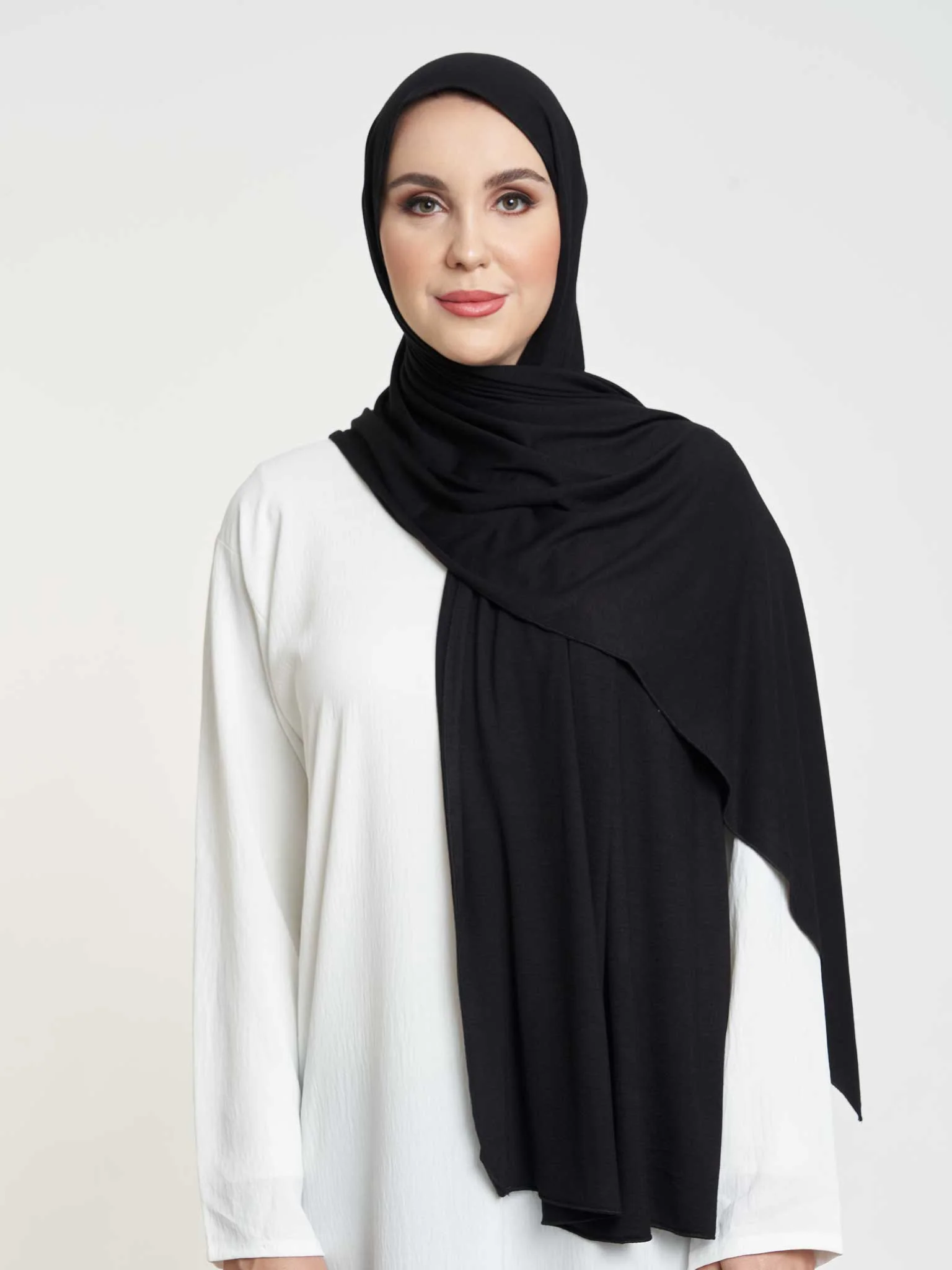 Essentials - Plain Jersey Hijab - Image 4