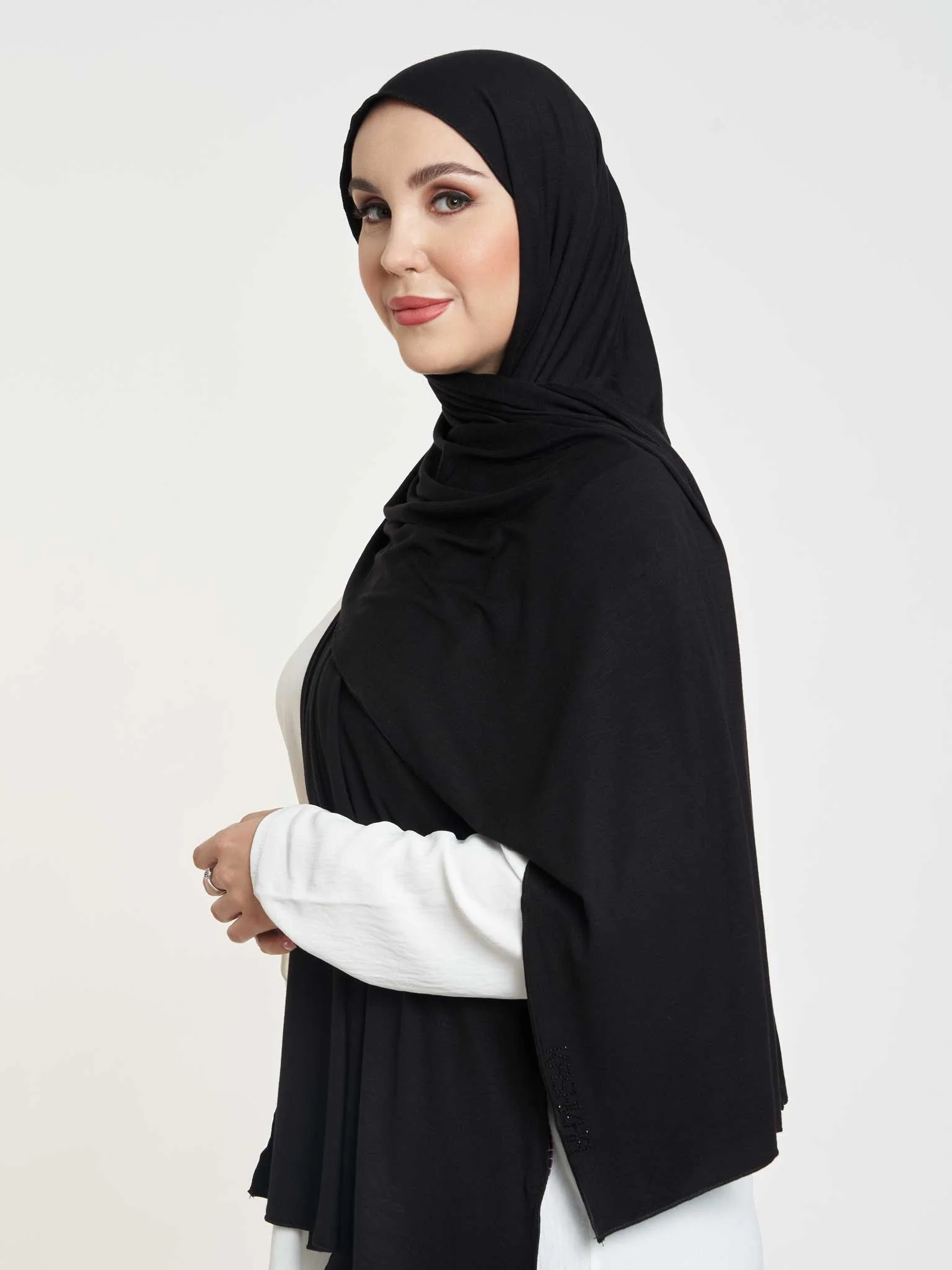 Essentials - Plain Jersey Hijab - Image 5