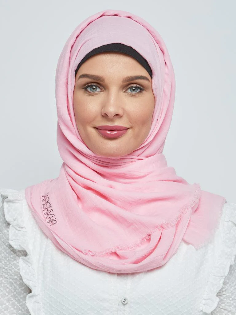 Cotton Viscose Hijab (KGD171L) - Image 23