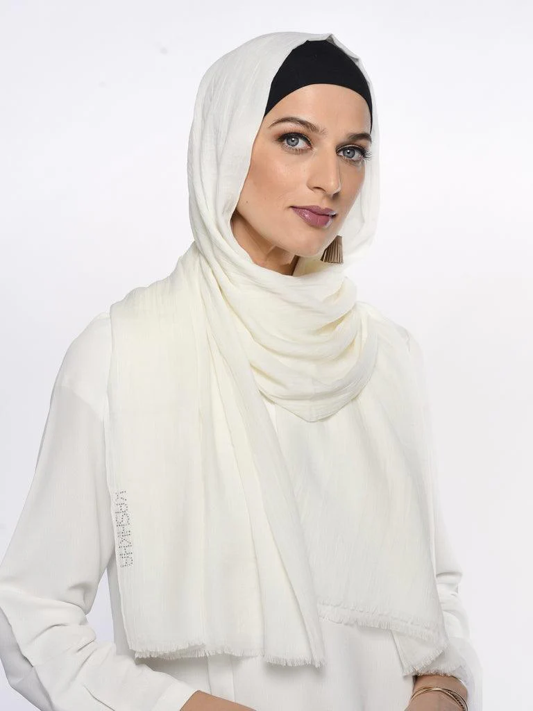 Cotton Viscose Hijab (KGD171L) - Image 30