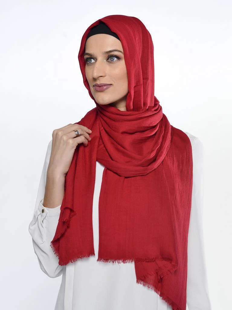 Cotton Viscose Hijab (KGD171L) - Image 32