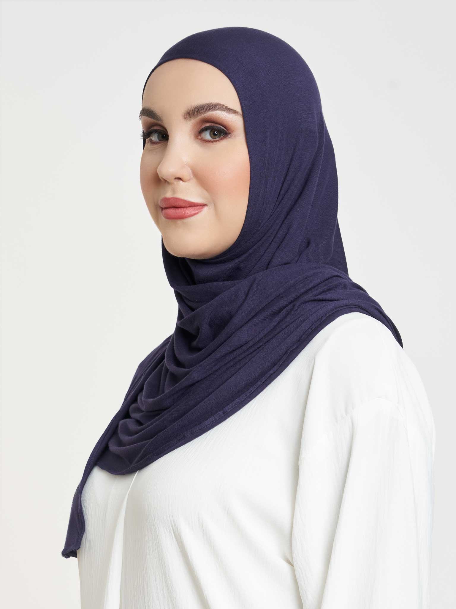 Kashkha Jersey Plain Ready to Wear Hijab - Image 14