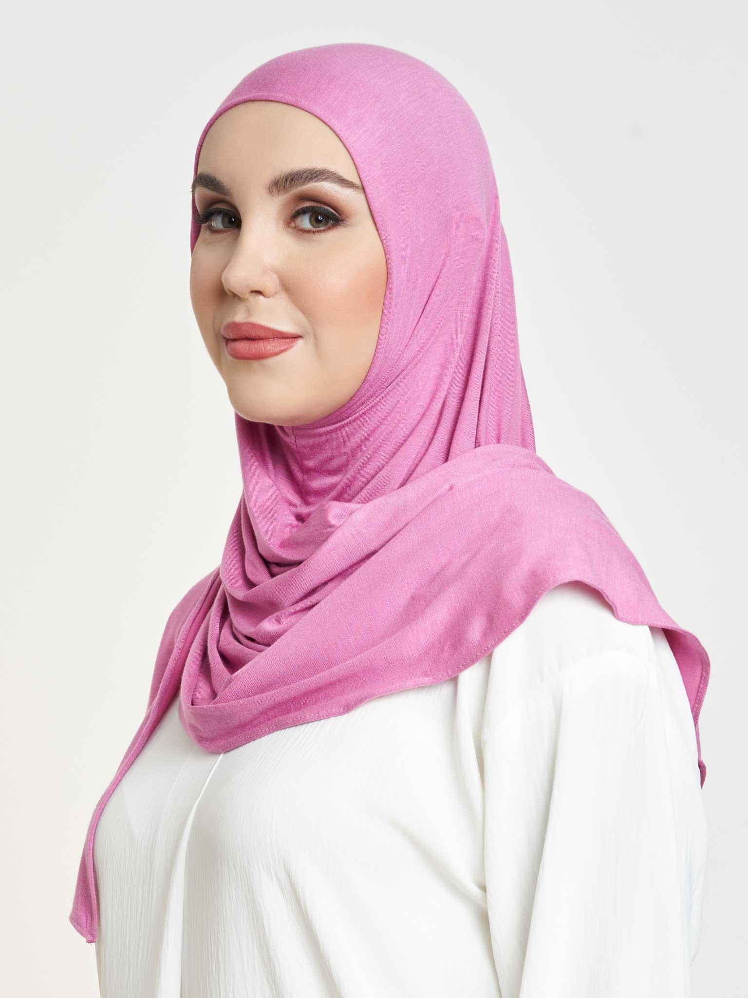 Kashkha Jersey Plain Ready to Wear Hijab - Image 22