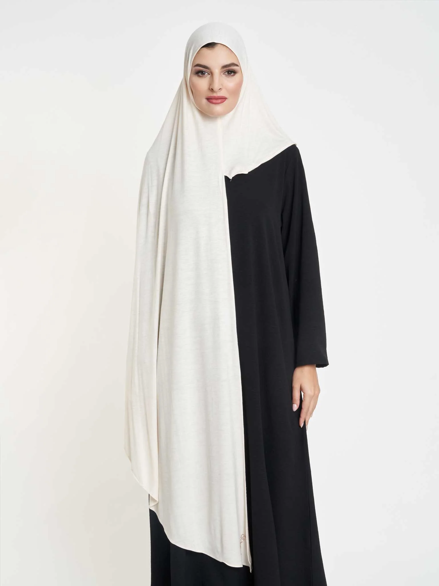 Kashkha Jersey Plain Ready to Wear Hijab - Image 3