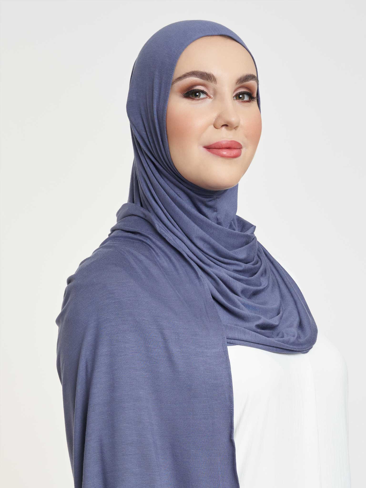 Kashkha Jersey Plain Ready to Wear Hijab - Image 34