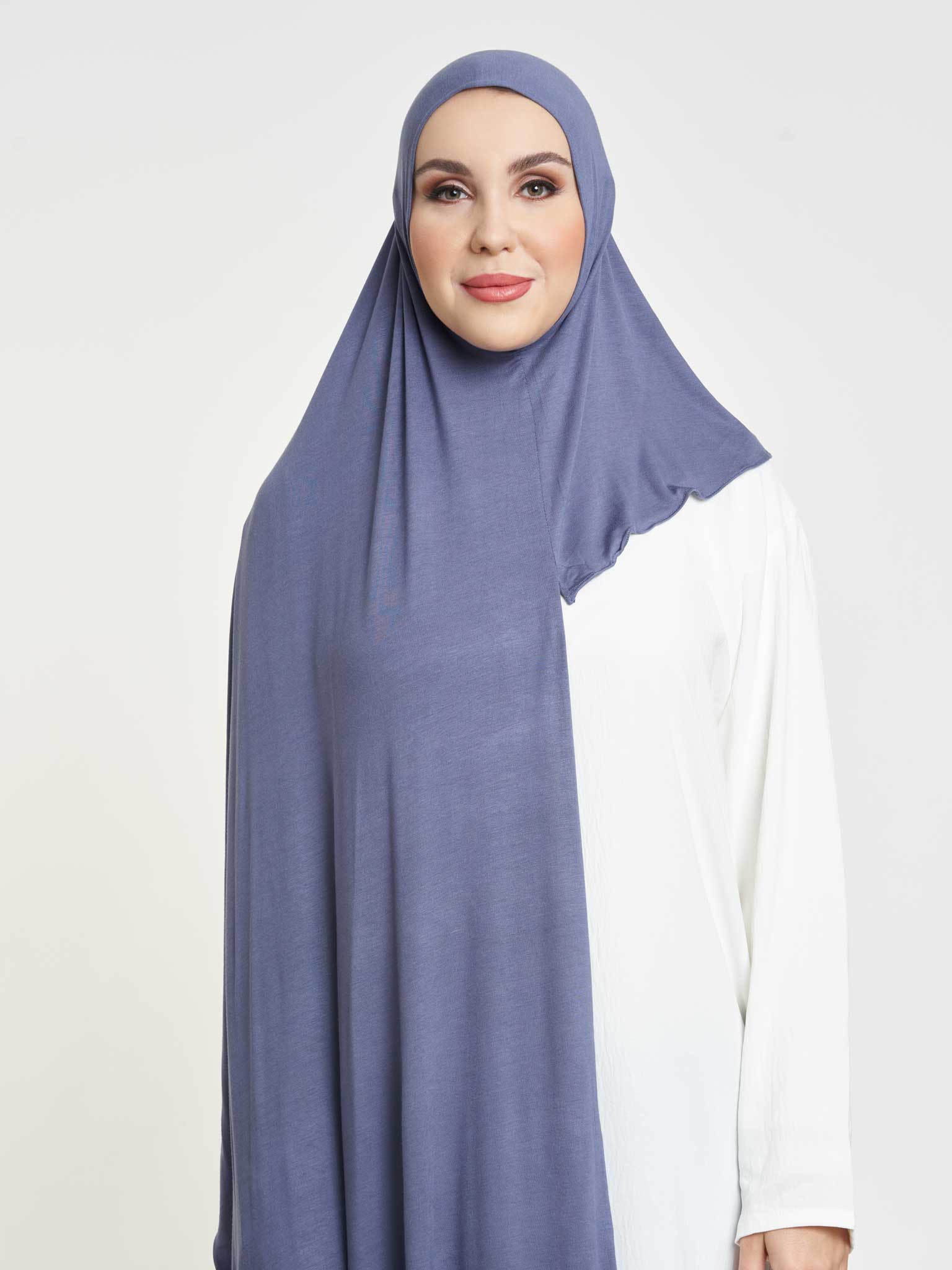 Kashkha Jersey Plain Ready to Wear Hijab - Image 35