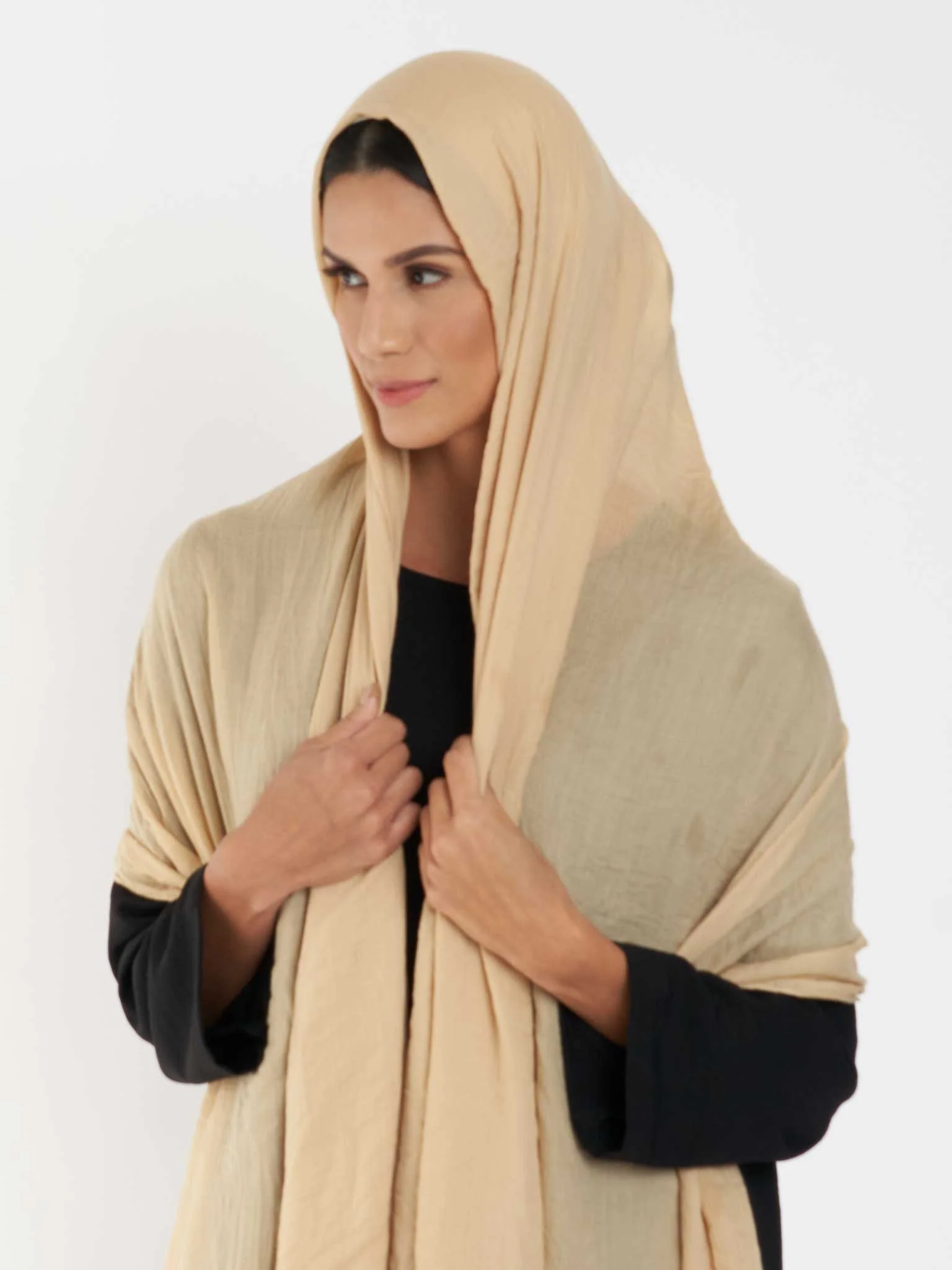 Premium Voile Cotton Viscose Hijab - Lightweight Everyday Comfort (KGD171L) - Image 11