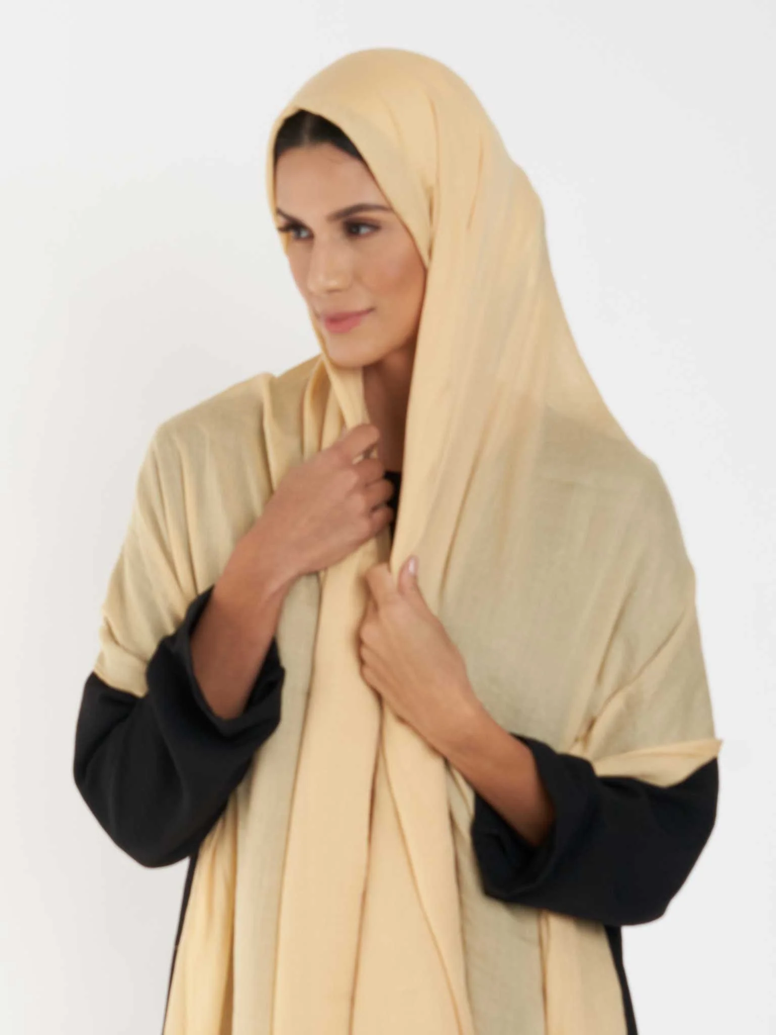 Premium Voile Cotton Viscose Hijab - Lightweight Everyday Comfort (KGD171L) - Image 14