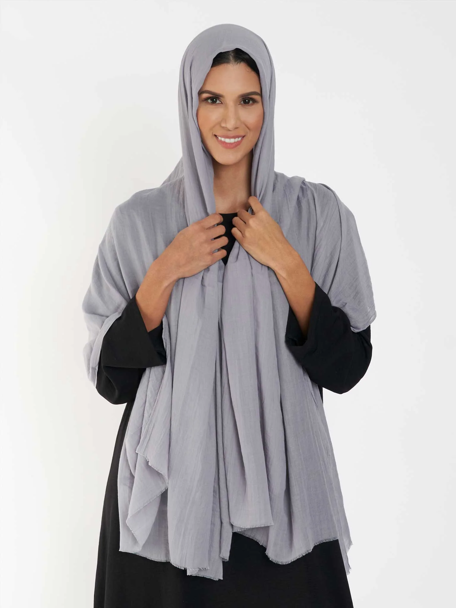 Premium Voile Cotton Viscose Hijab - Lightweight Everyday Comfort (KGD171L) - Image 16