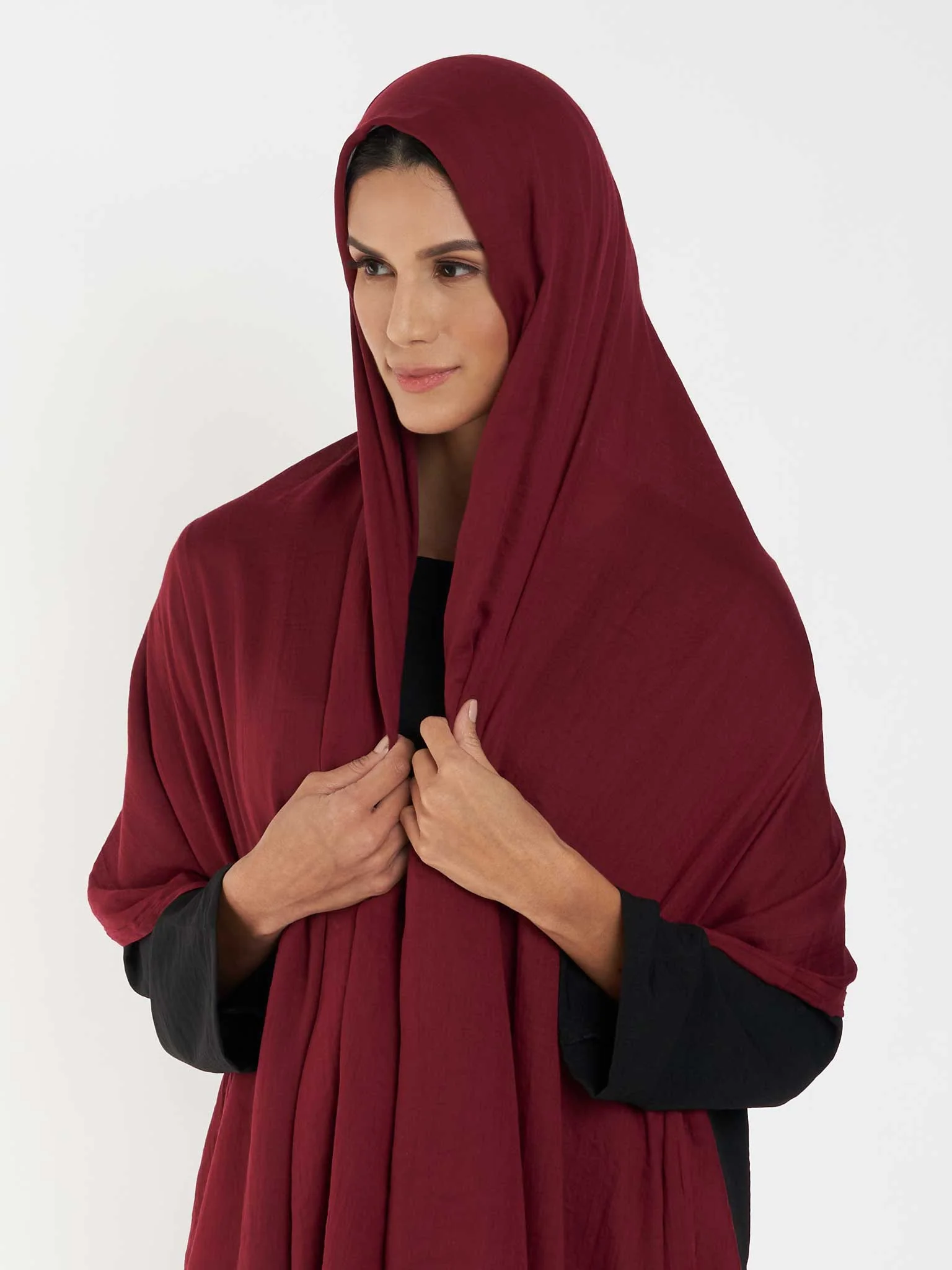 Premium Voile Cotton Viscose Hijab - Lightweight Everyday Comfort (KGD171L) - Image 20