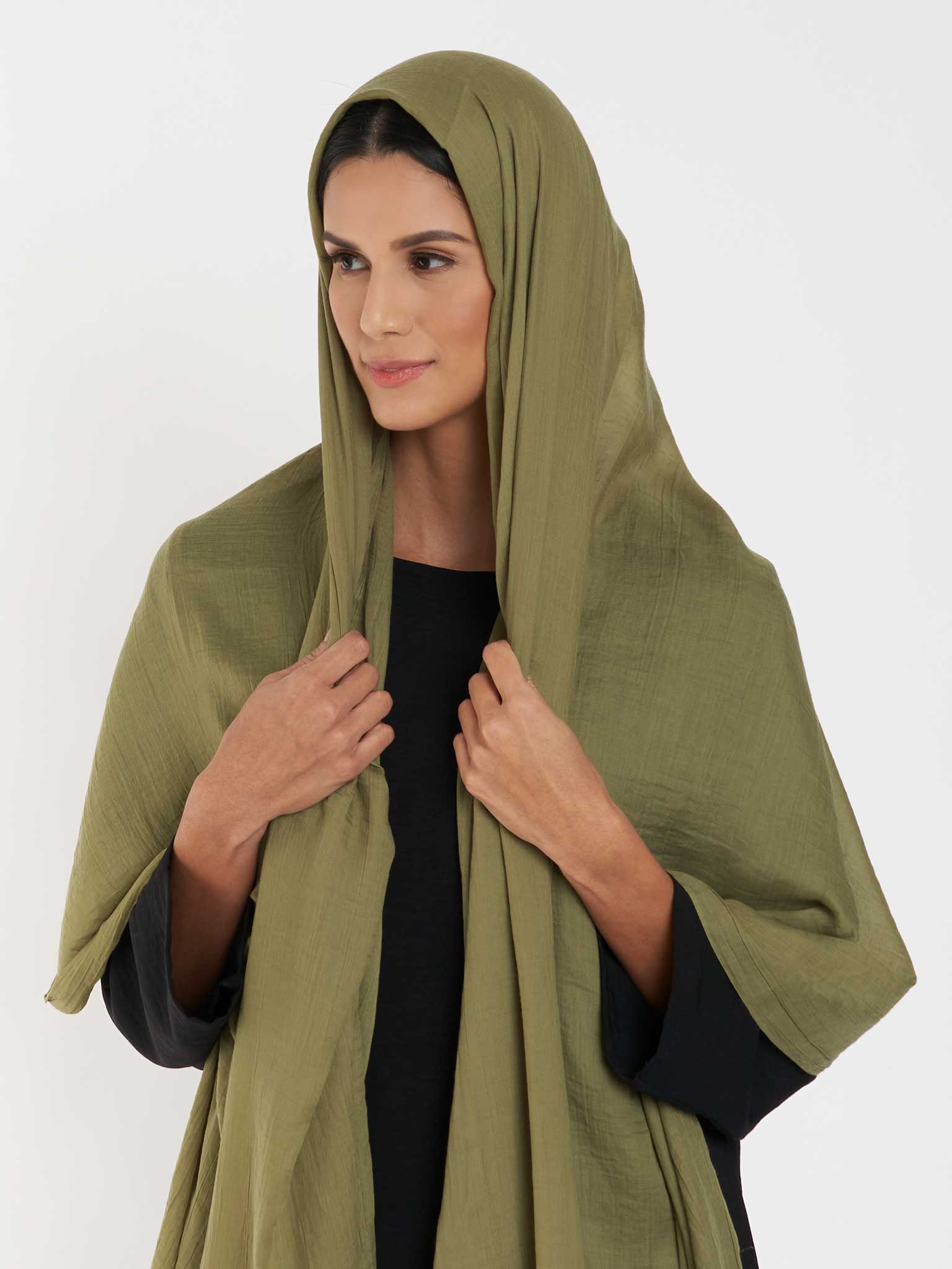 Premium Voile Cotton Viscose Hijab - Lightweight Everyday Comfort (KGD171L) - Image 29