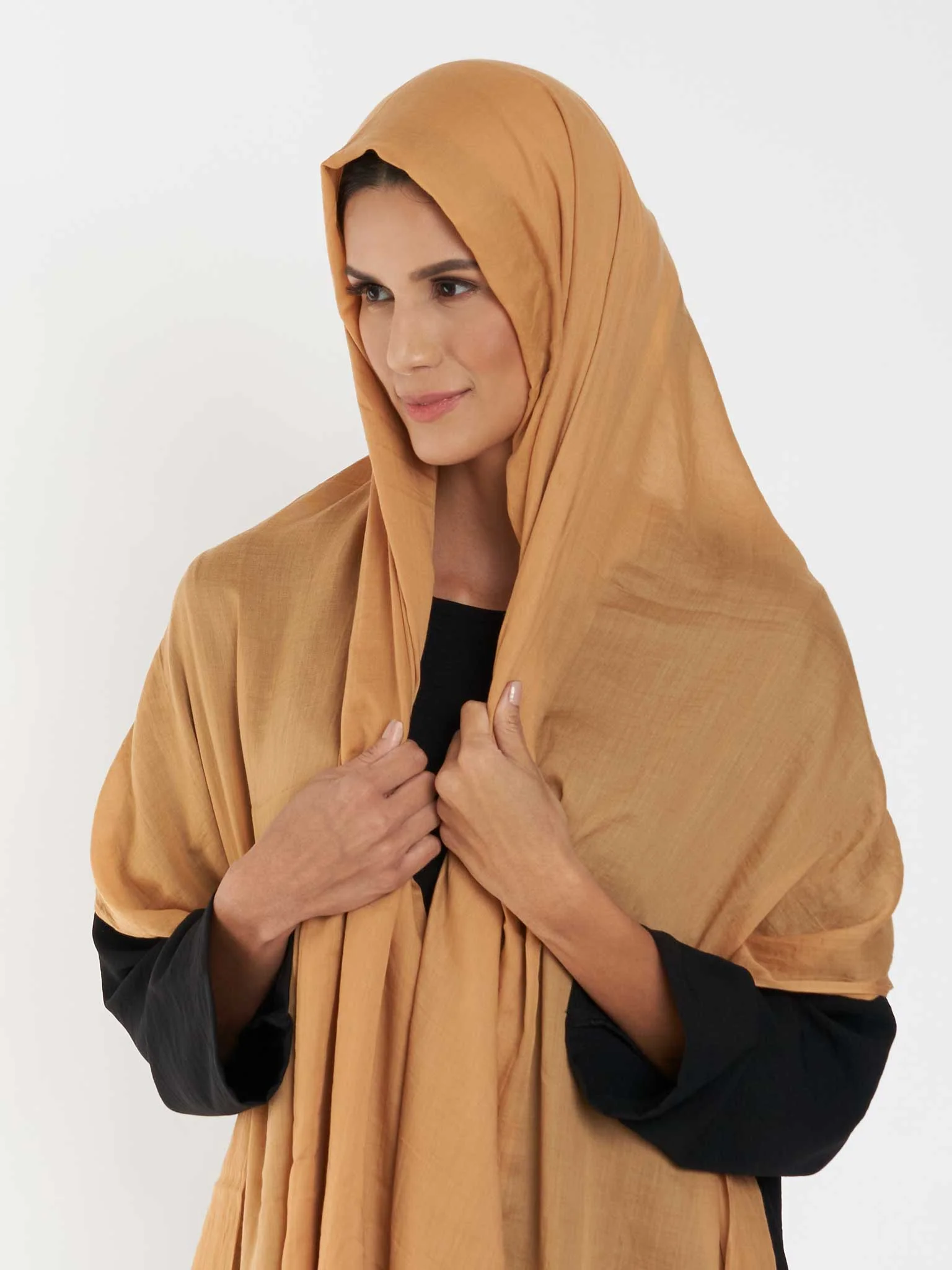 Premium Voile Cotton Viscose Hijab - Lightweight Everyday Comfort (KGD171L) - Image 3