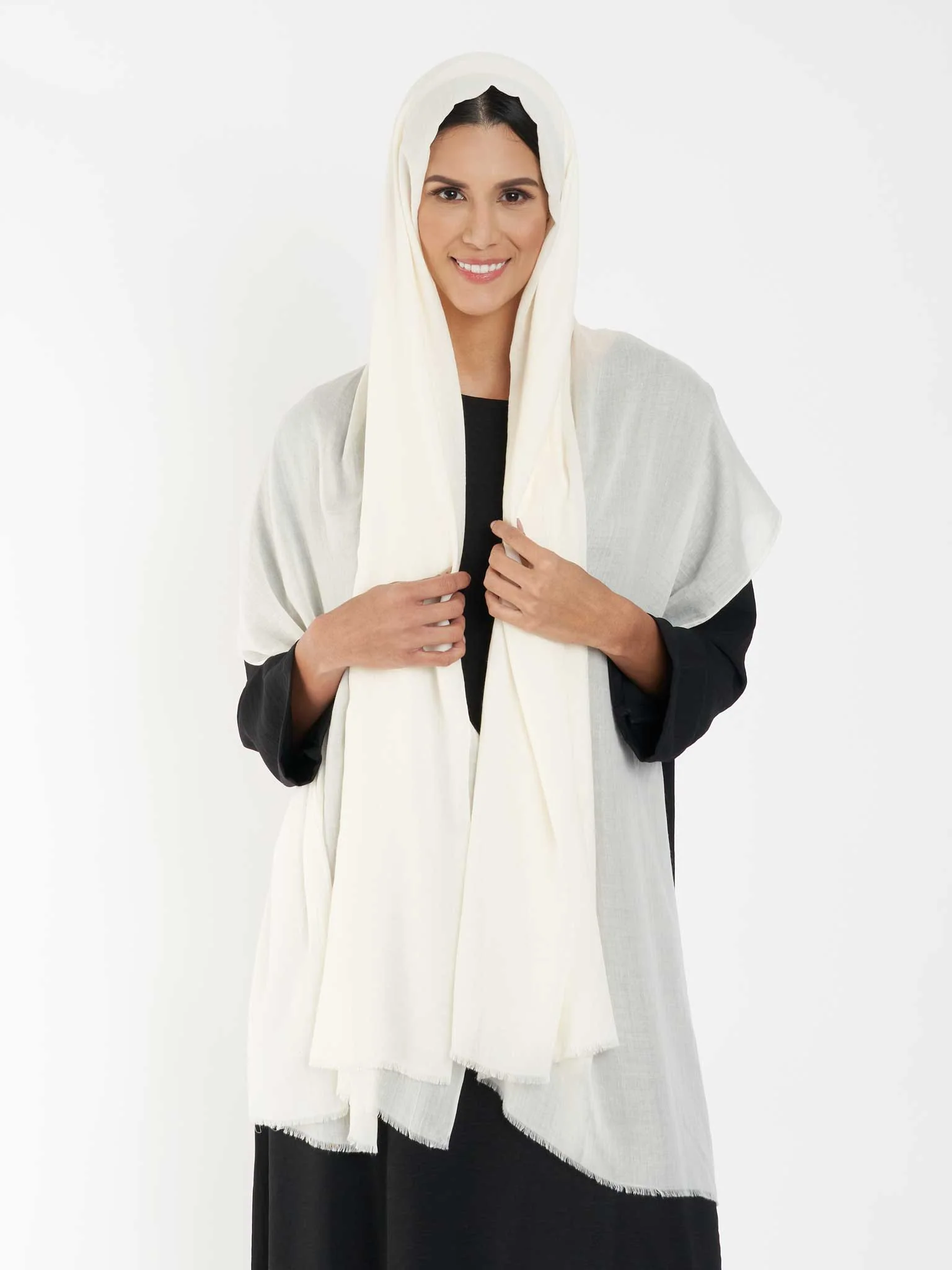 Premium Voile Cotton Viscose Hijab - Lightweight Everyday Comfort (KGD171L) - Image 34