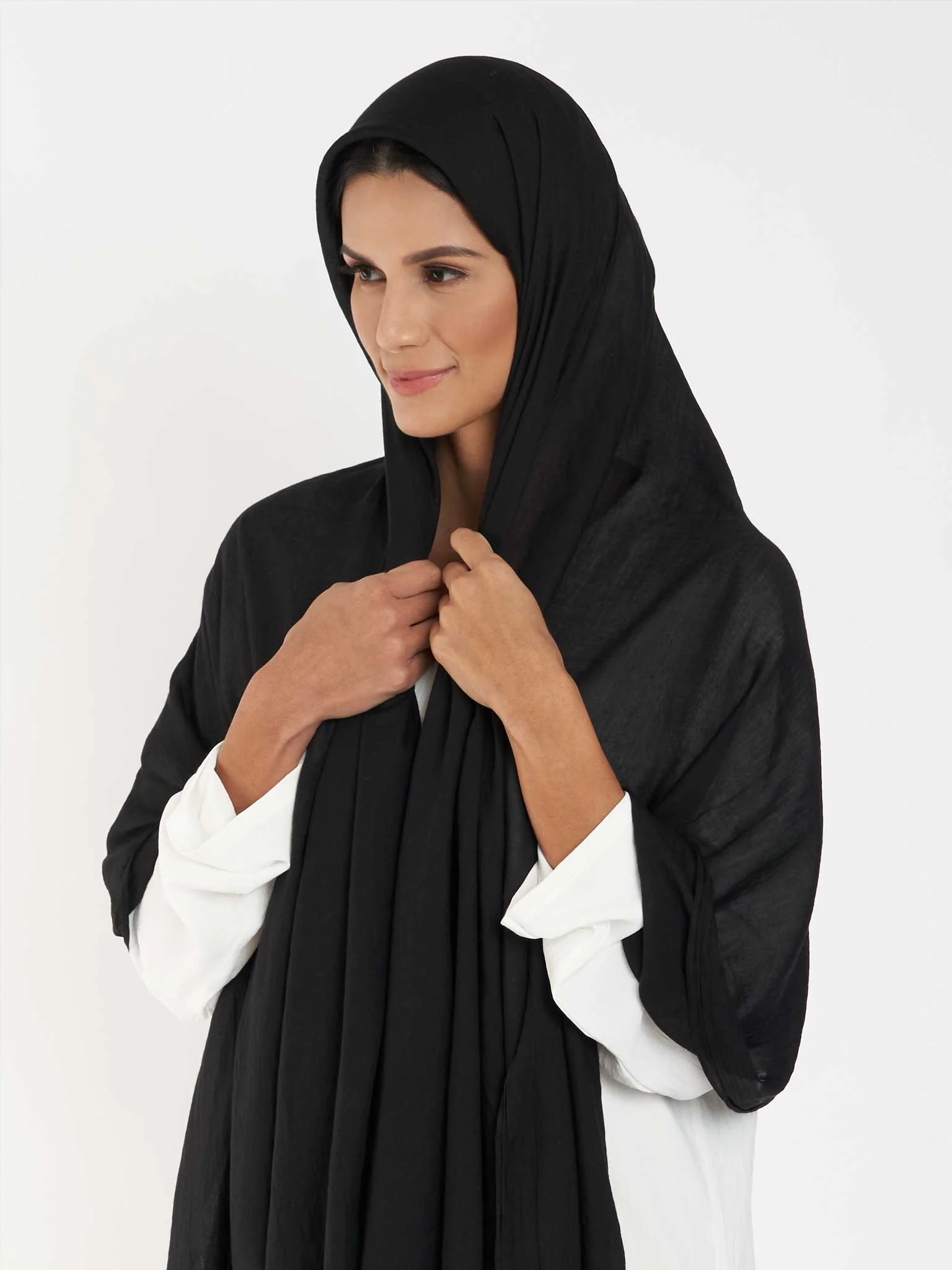 Premium Voile Cotton Viscose Hijab - Lightweight Everyday Comfort (KGD171L) - Image 5