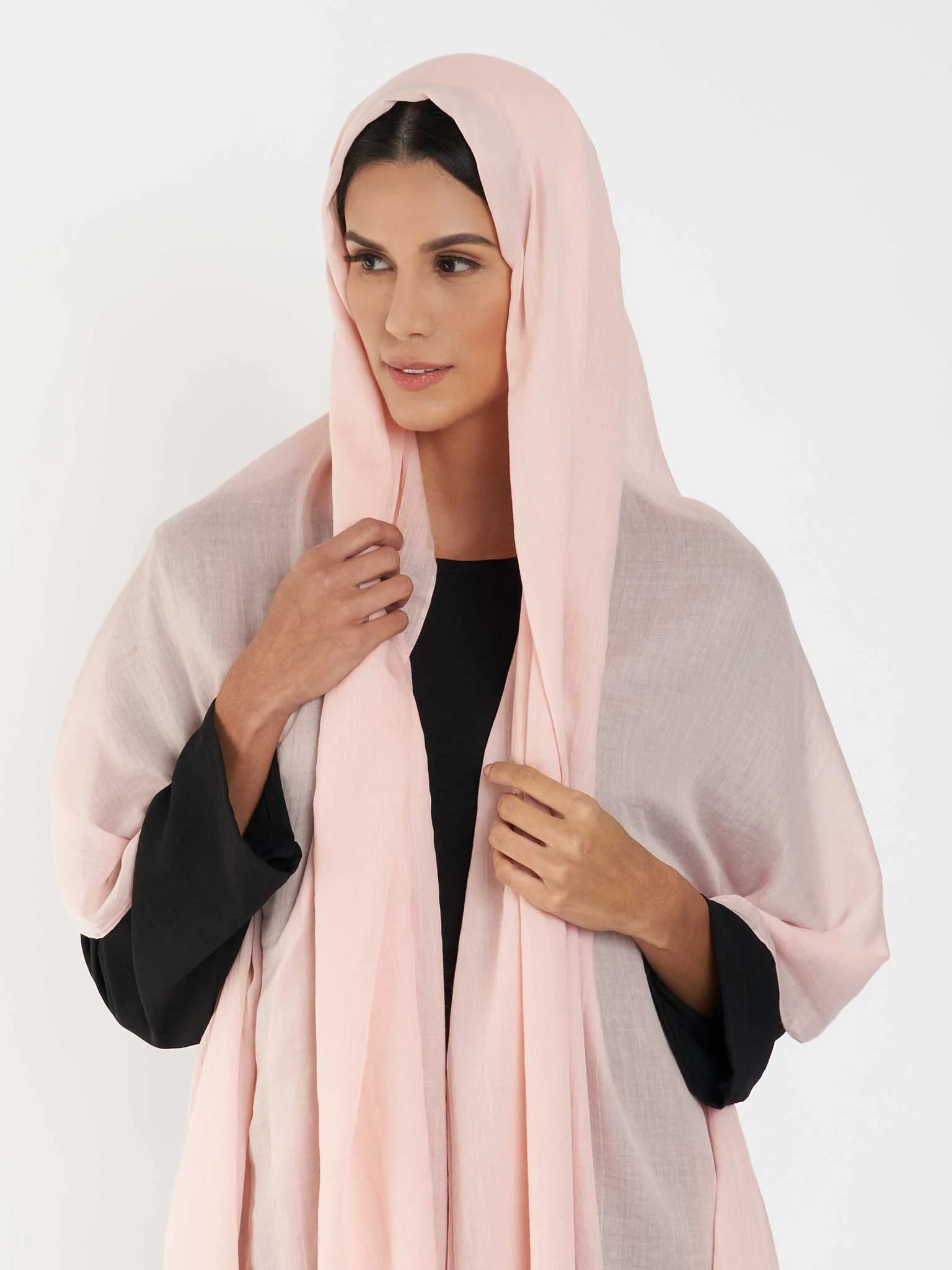 Premium Voile Cotton Viscose Hijab - Lightweight Everyday Comfort (KGD171L) - Image 53