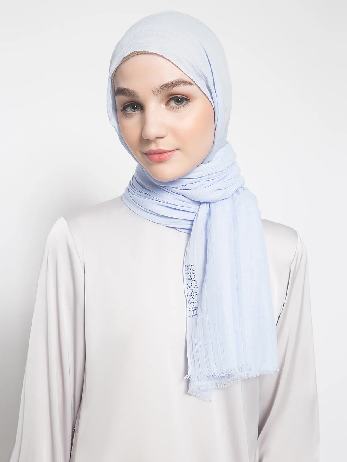 Premium Voile Cotton Viscose Hijab - Lightweight Everyday Comfort (KGD171L) - Image 64