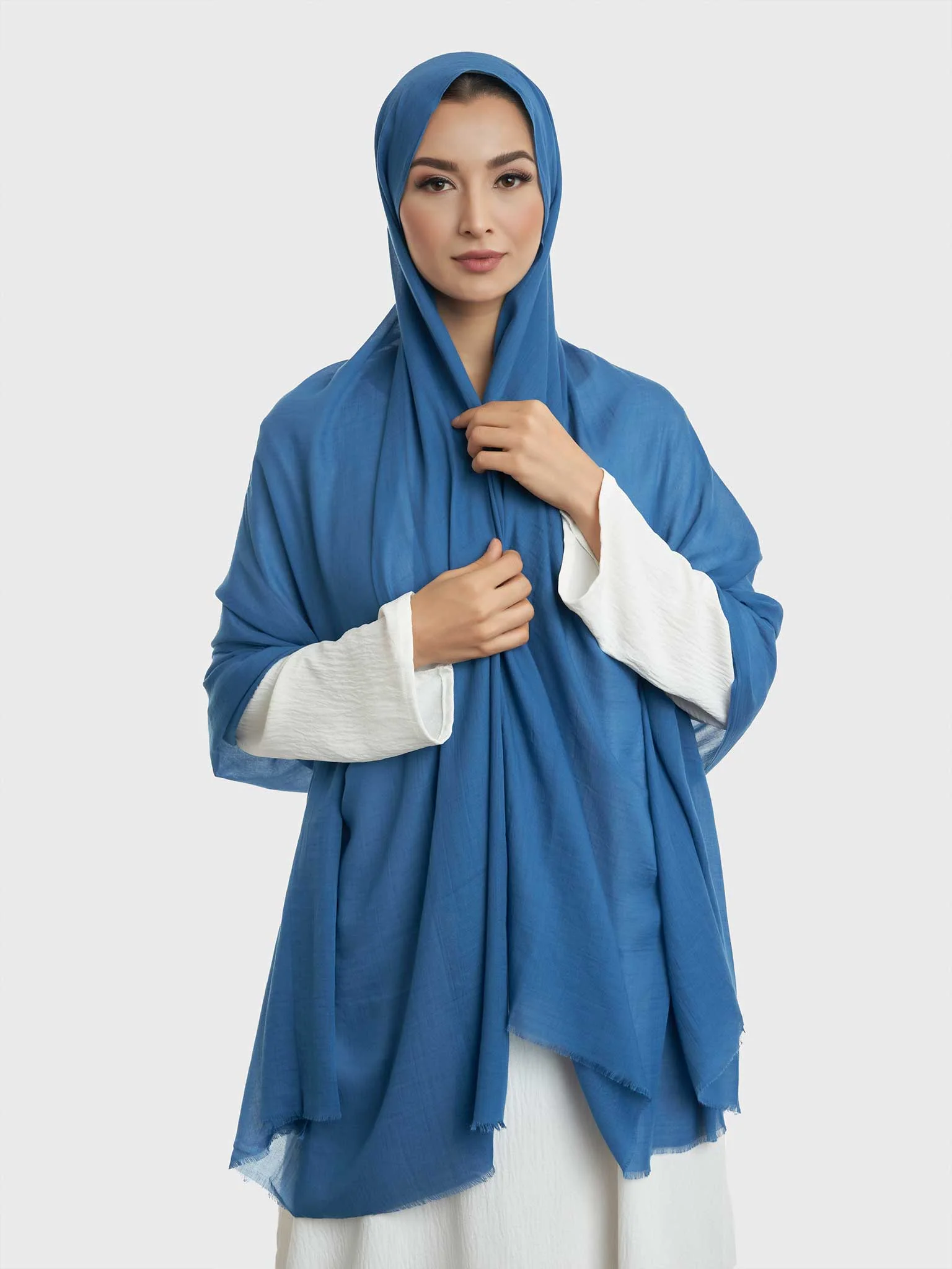 Premium Voile Cotton Viscose Hijab - Lightweight Everyday Comfort (KGD171L) - Image 72