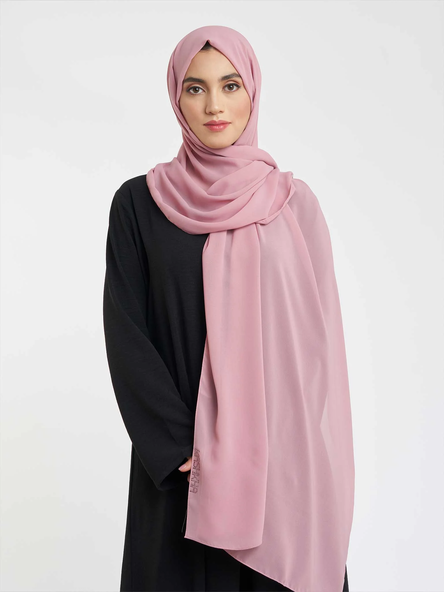 Plain Hijab in Chiffon (KP4451L) - Image 13