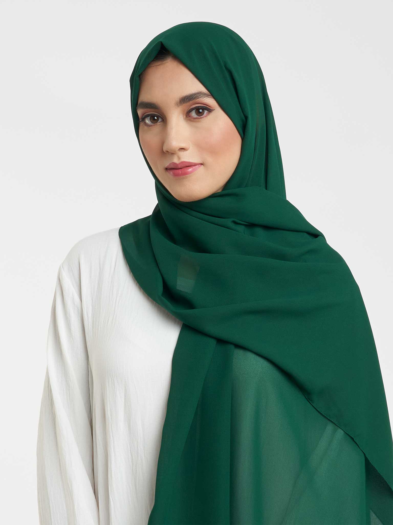 Plain Hijab in Chiffon (KP4451L) - Image 17