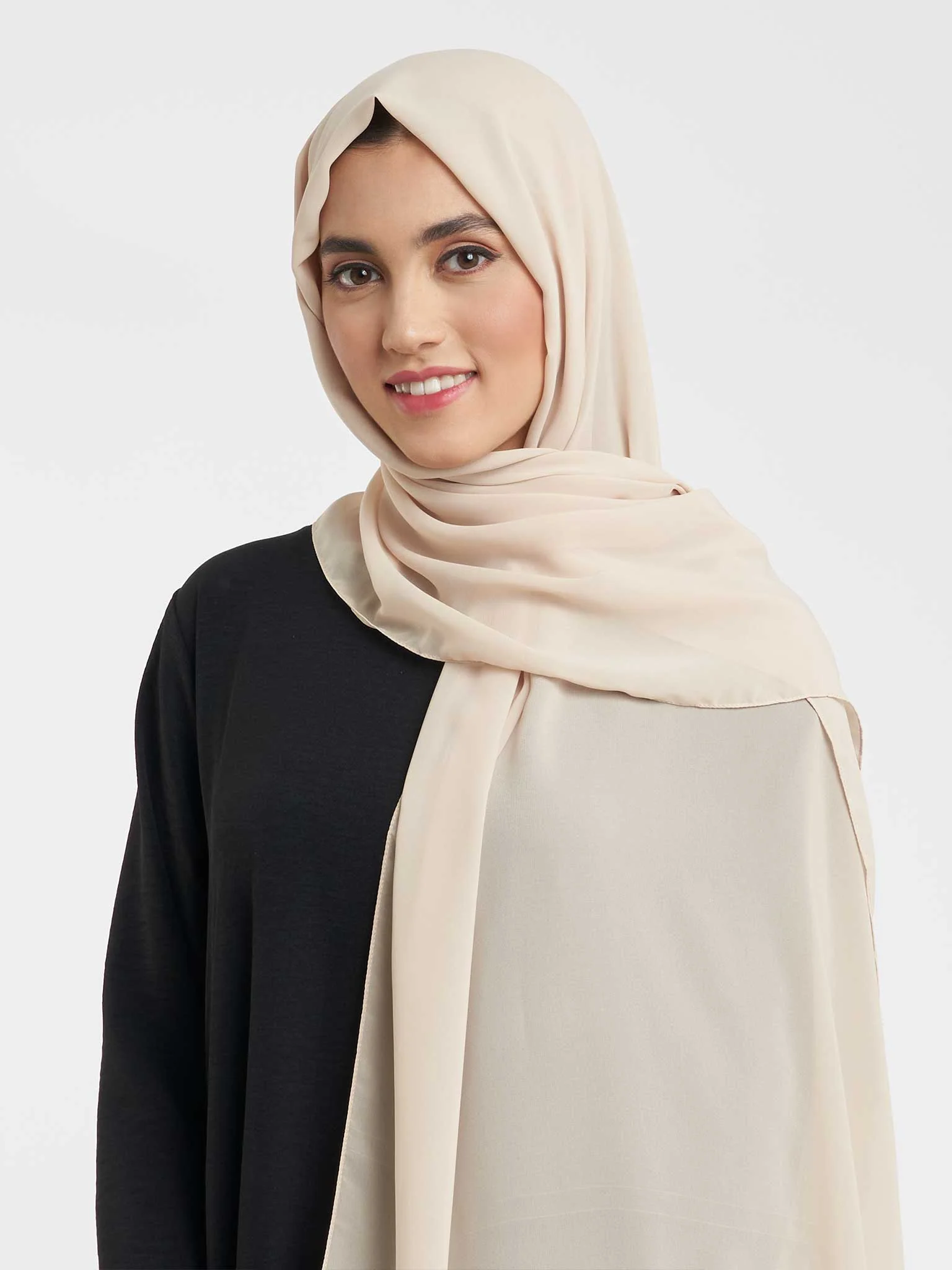 Plain Hijab in Chiffon (KP4451L) - Image 20