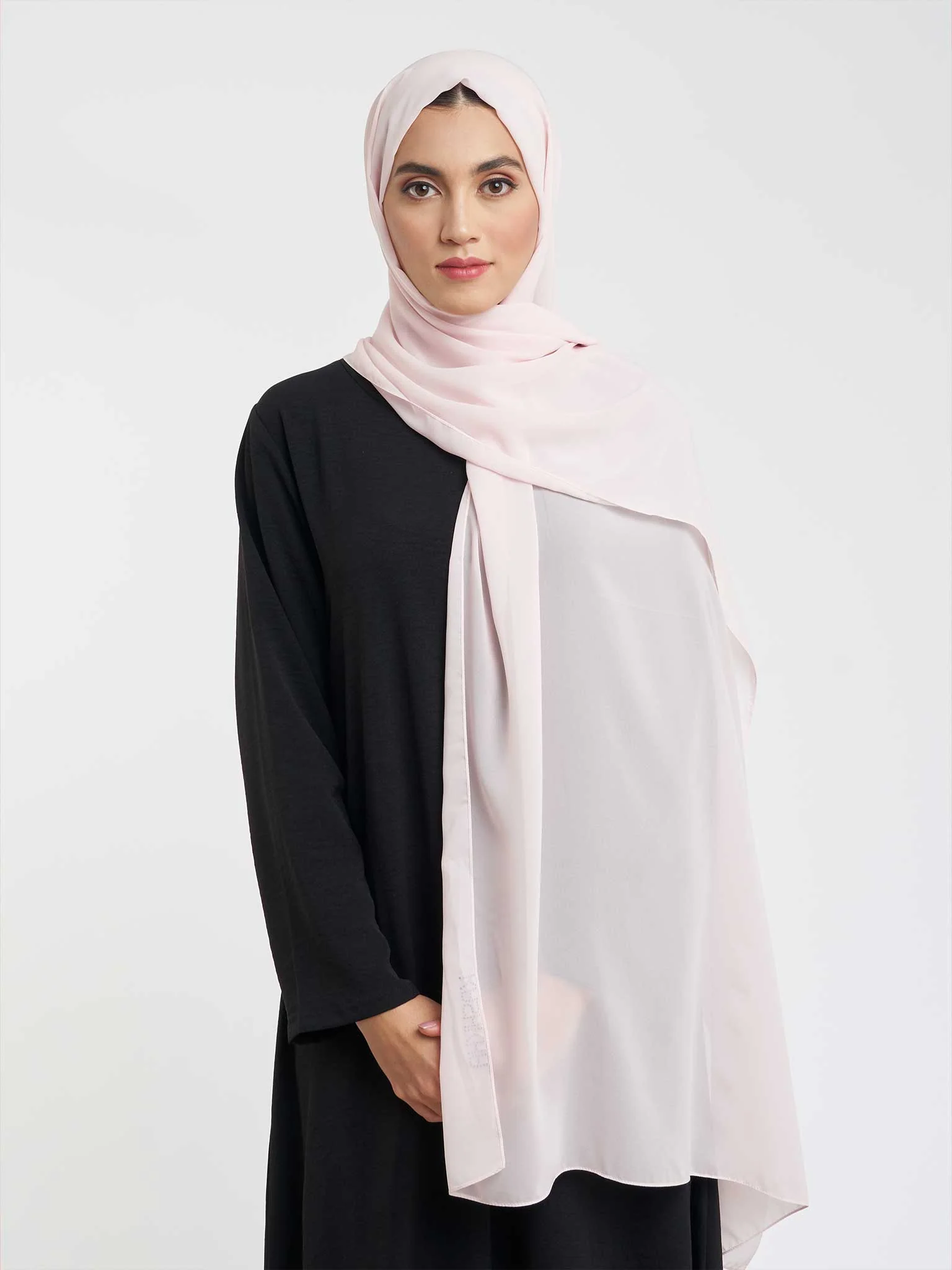 Plain Hijab in Chiffon (KP4451L) - Image 25