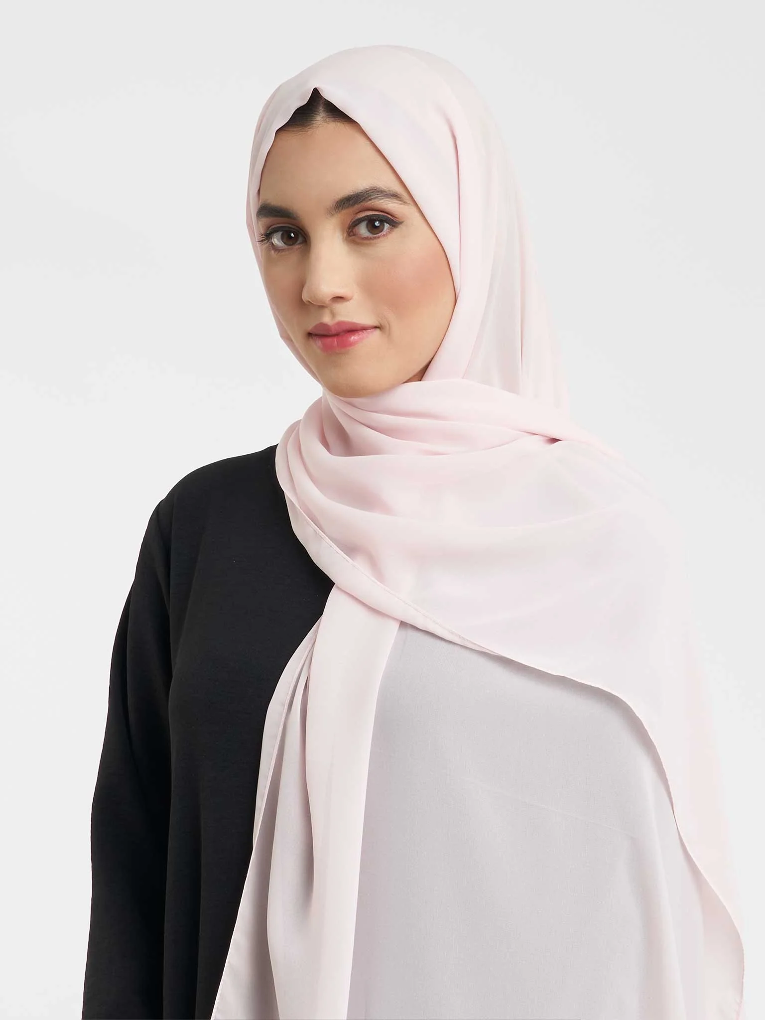 Plain Hijab in Chiffon (KP4451L) - Image 26