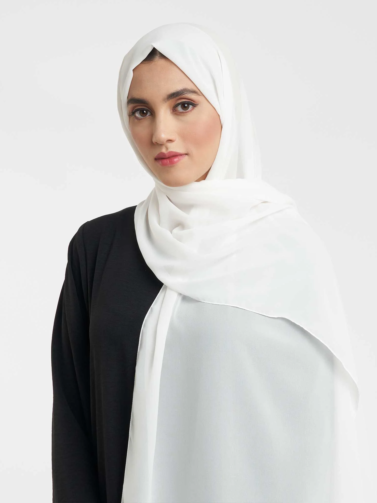 Plain Hijab in Chiffon (KP4451L) - Image 41