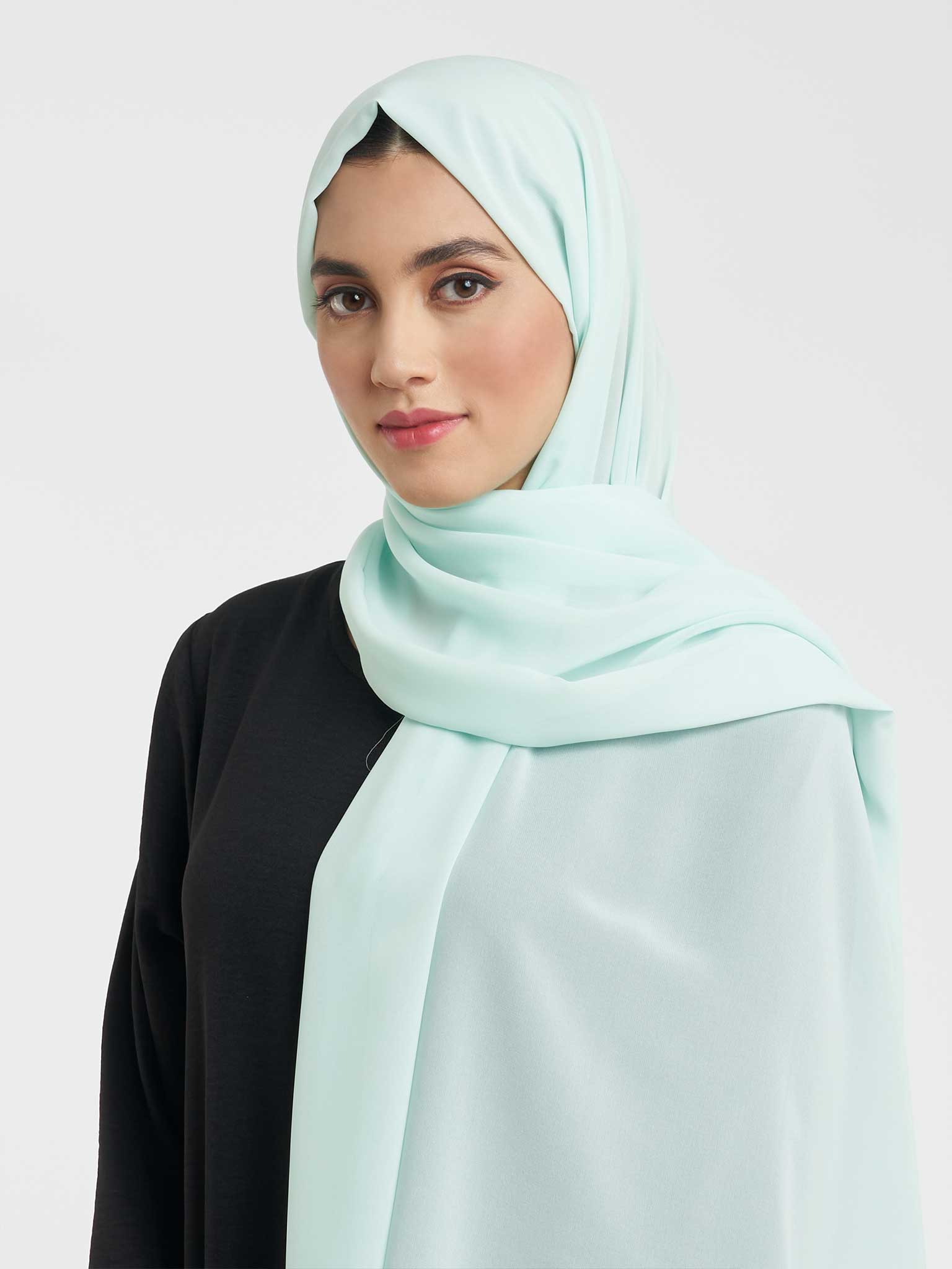 Plain Hijab in Chiffon (KP4451L) - Image 47