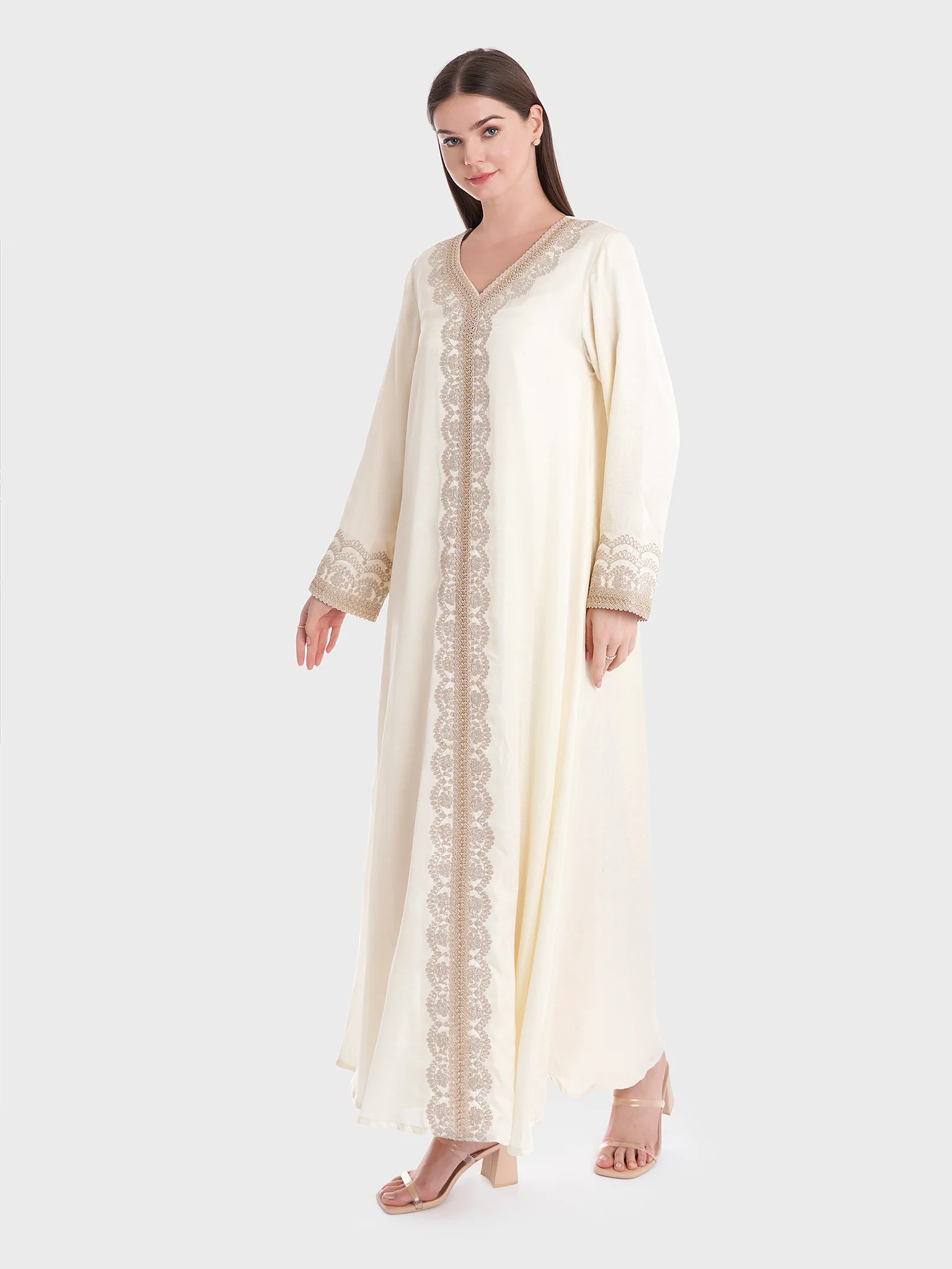 Maghrabi Style Jalabiya (VG2701) - Image 3