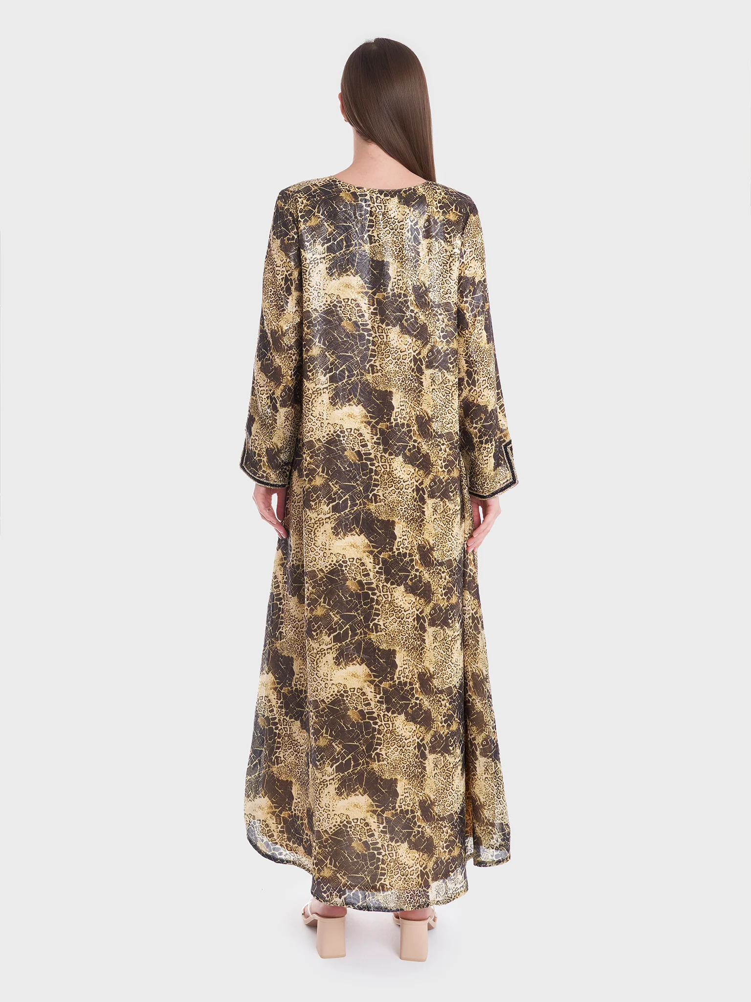 Animal Printed Jalabiya (VG2303) - Image 4