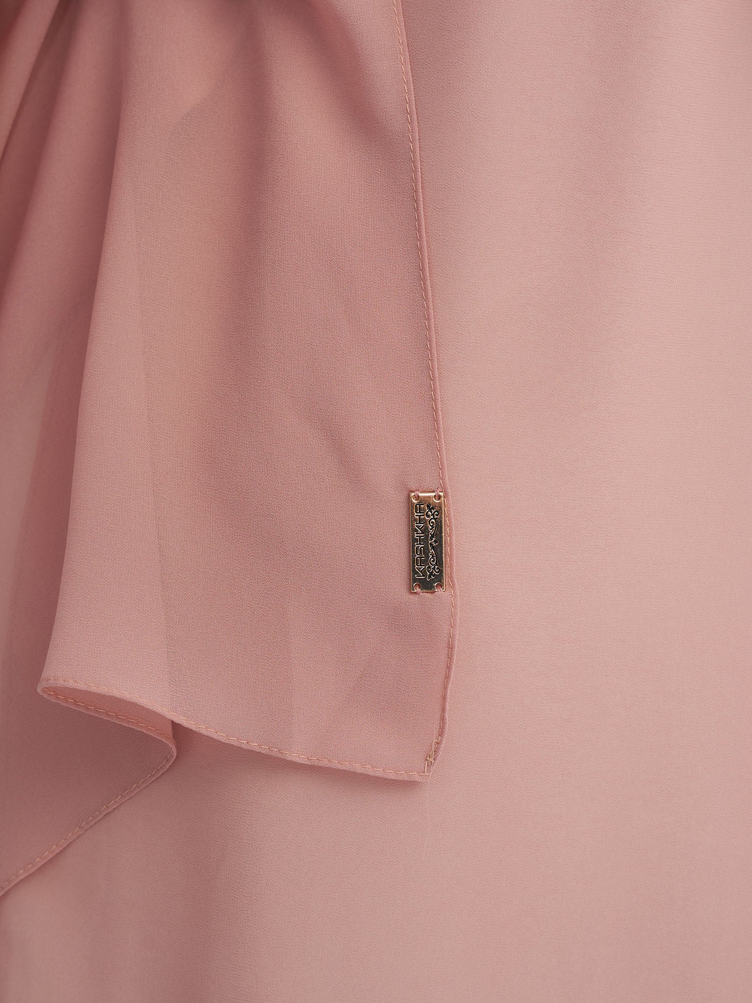 Chiffon Ready to Wear Hijab with Attached Tabular Turban (HYM105) - Image 12