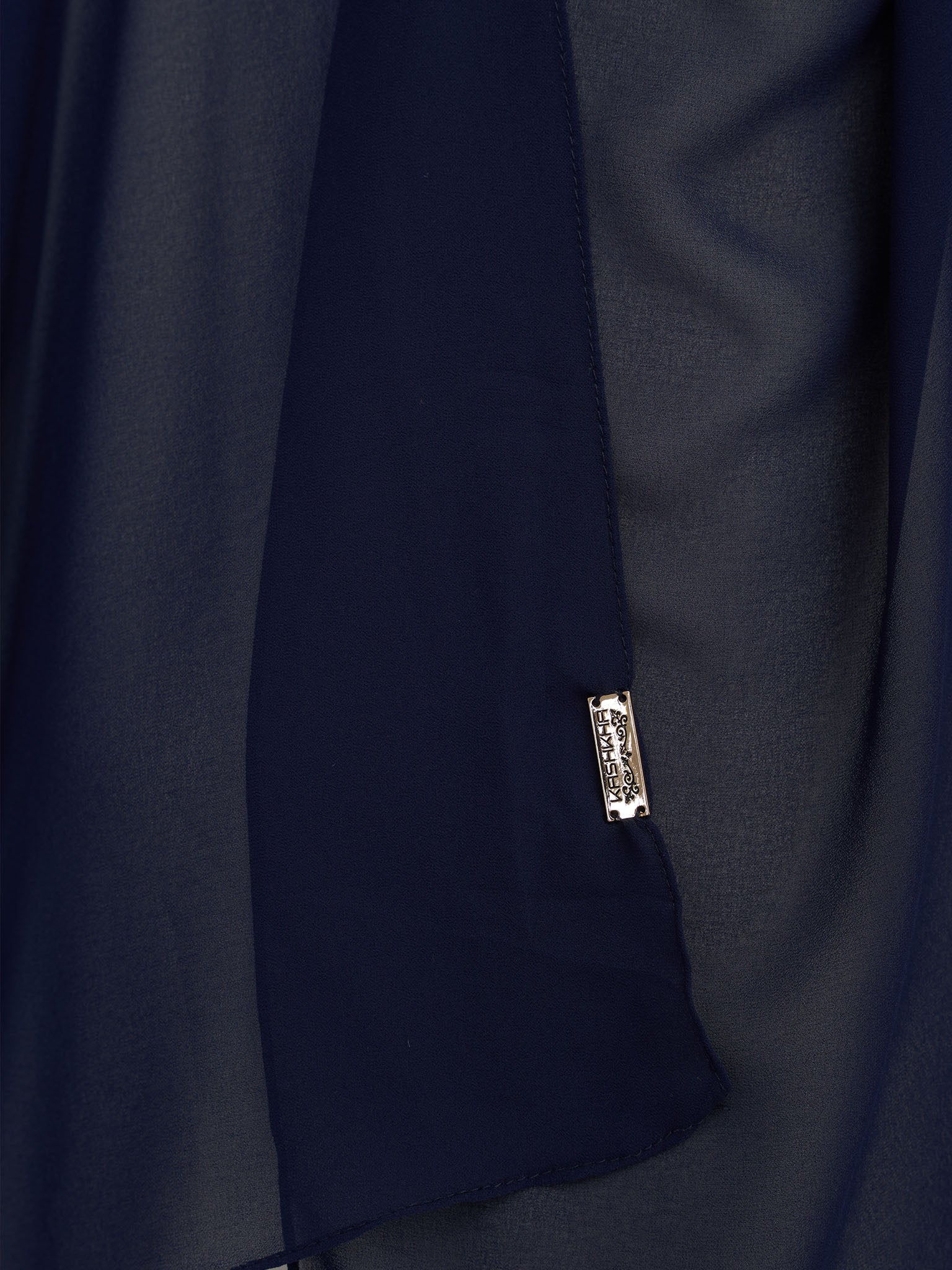 Chiffon Ready to Wear Hijab with Attached Tabular Turban (HYM105) - Image 24