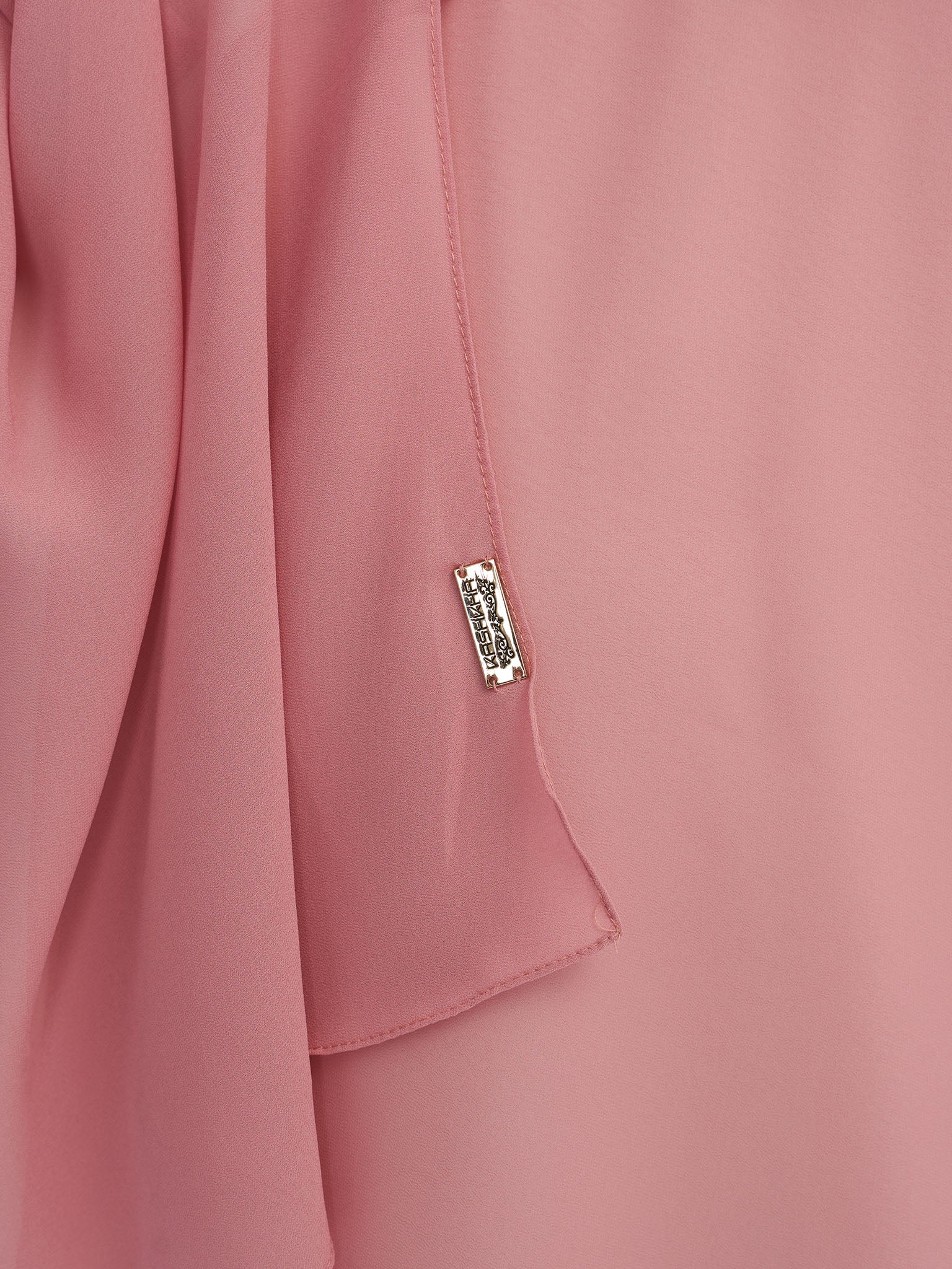 Chiffon Ready to Wear Hijab with Attached Tabular Turban (HYM105) - Image 38