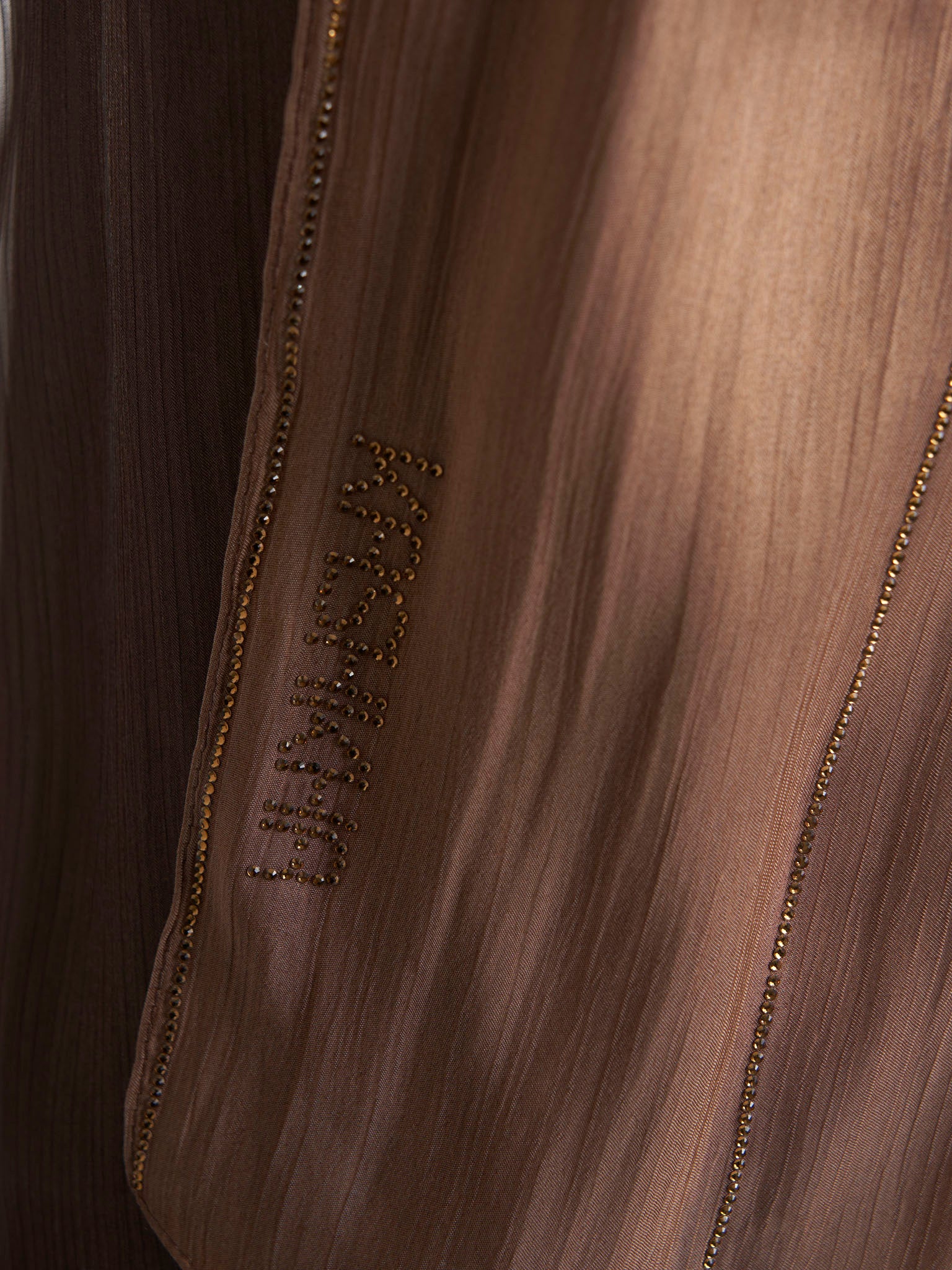 Stone Work Shimmer Chiffon Ombre Solid Hijab (KGR6711A) - Image 22