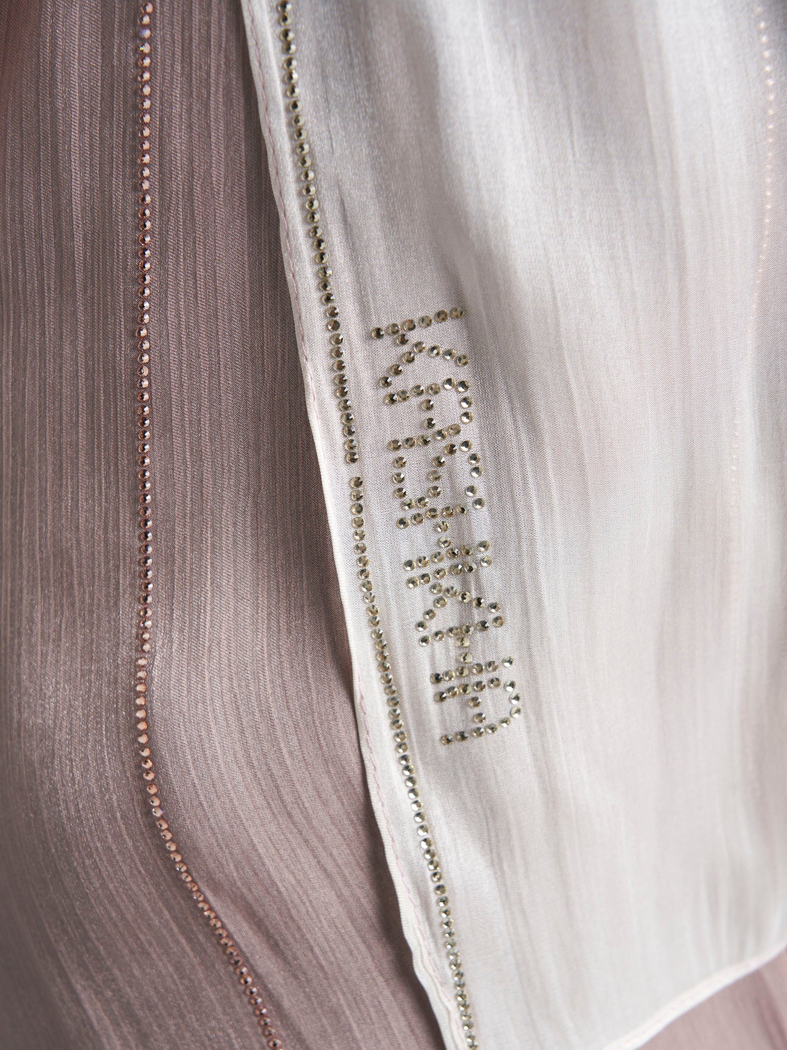 Stone Work Shimmer Chiffon Ombre Solid Hijab (KGR6711A) - Image 46