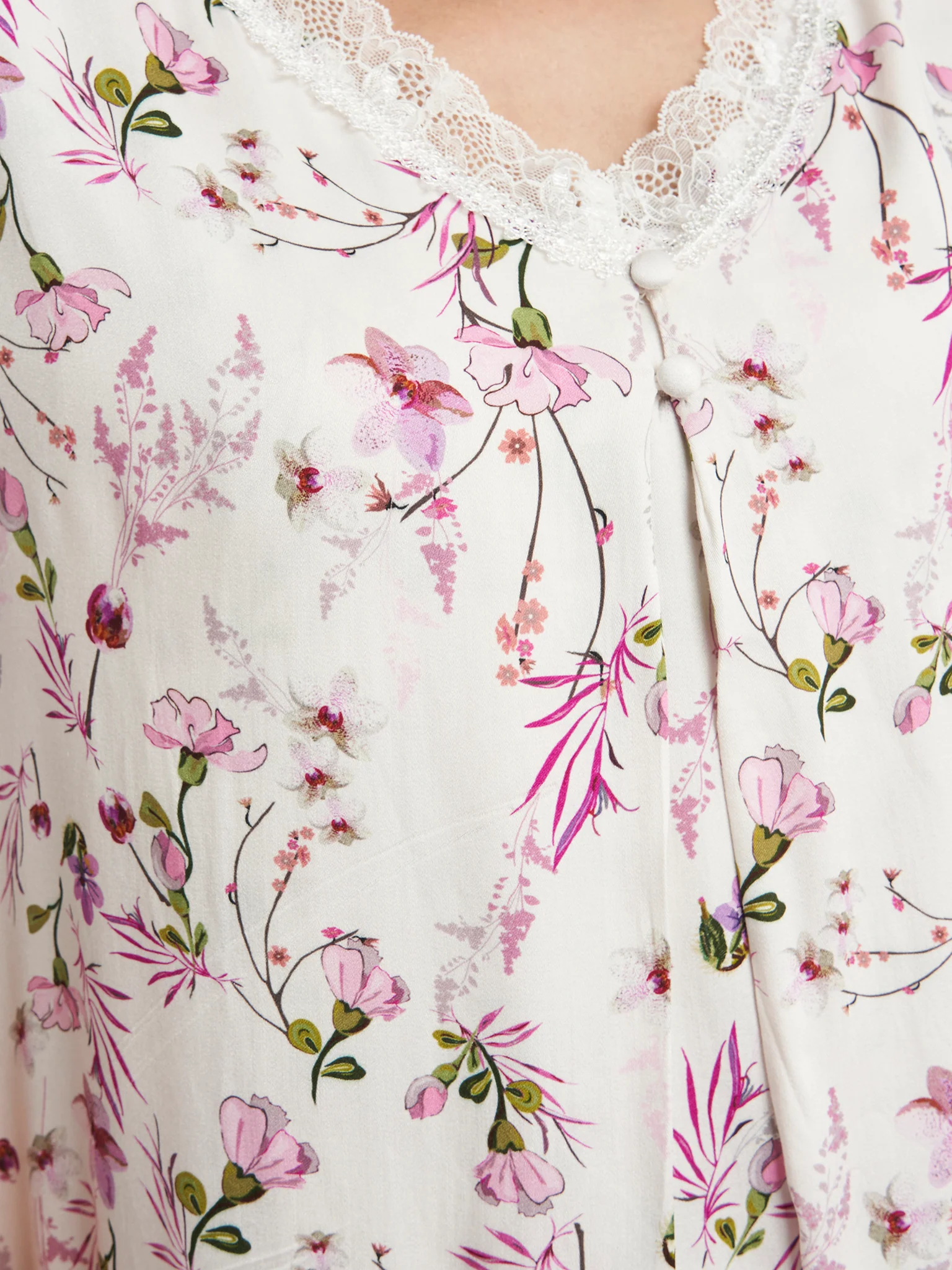 Printed Viscose Mini Nighty (CNH288A) - Image 5