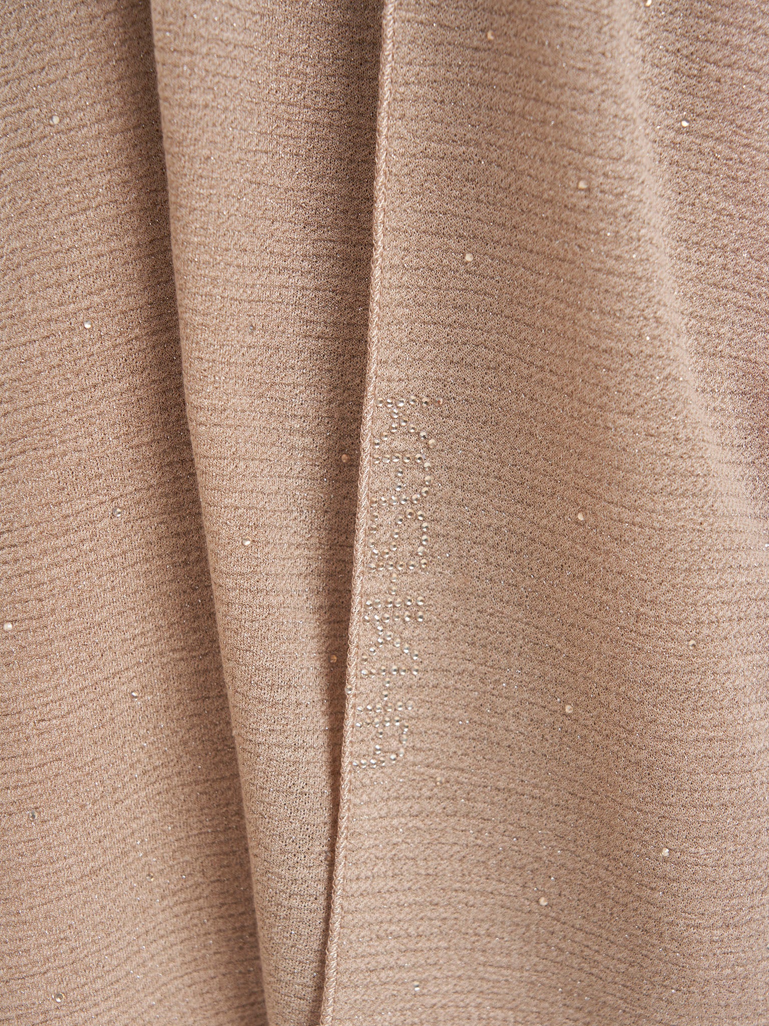 Cashmere Lurex Jersey Hijab with All Over Stones (SRKP14380L) - Image 15