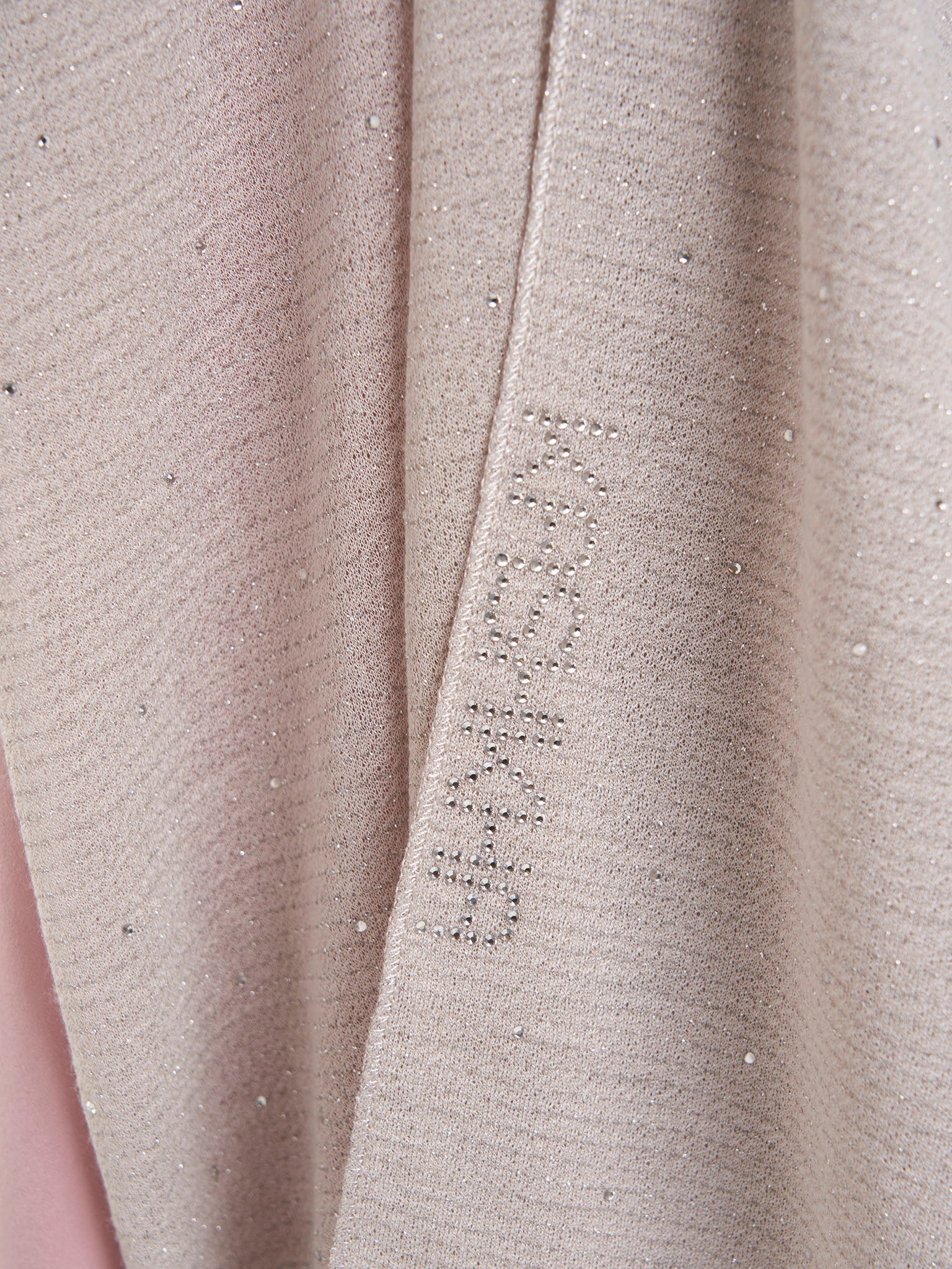 Cashmere Lurex Jersey Hijab with All Over Stones (SRKP14380L) - Image 21