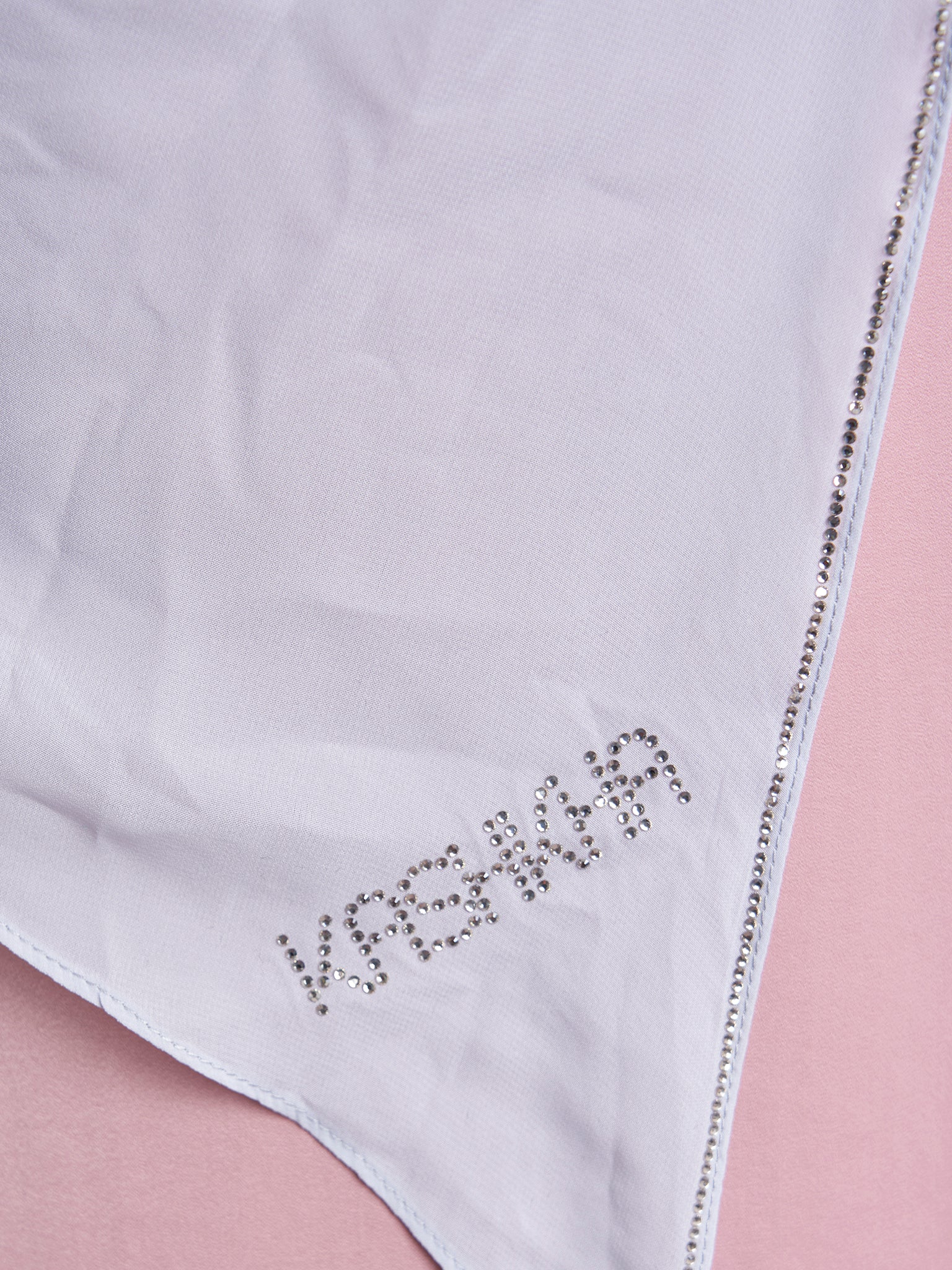 Ready to Wear Chiffon Single Stone Line Border Hijab (KP18115L) - Image 36