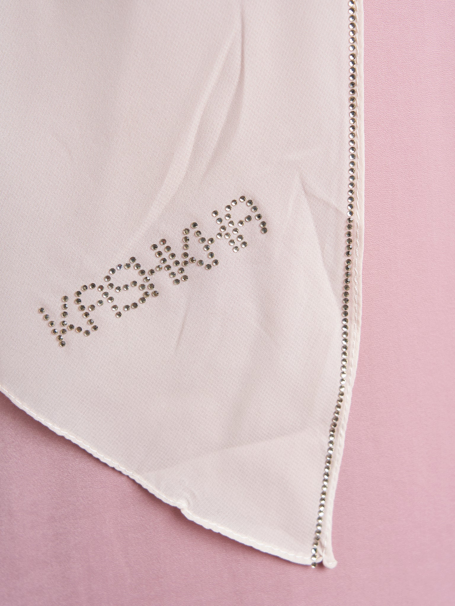 Ready to Wear Chiffon Single Stone Line Border Hijab (KP18115L) - Image 44