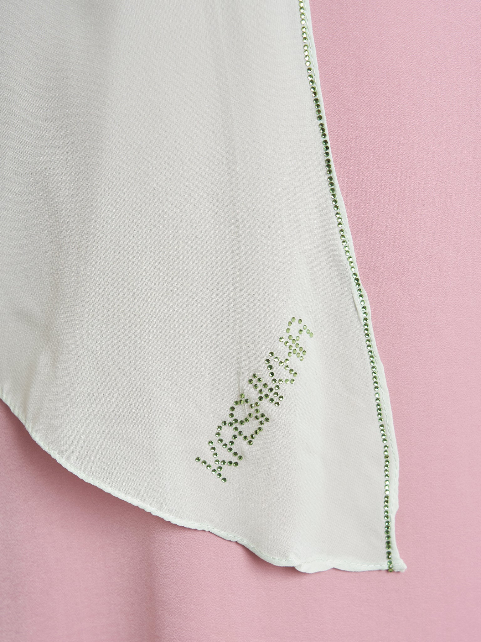 Ready to Wear Chiffon Single Stone Line Border Hijab (KP18115L) - Image 56