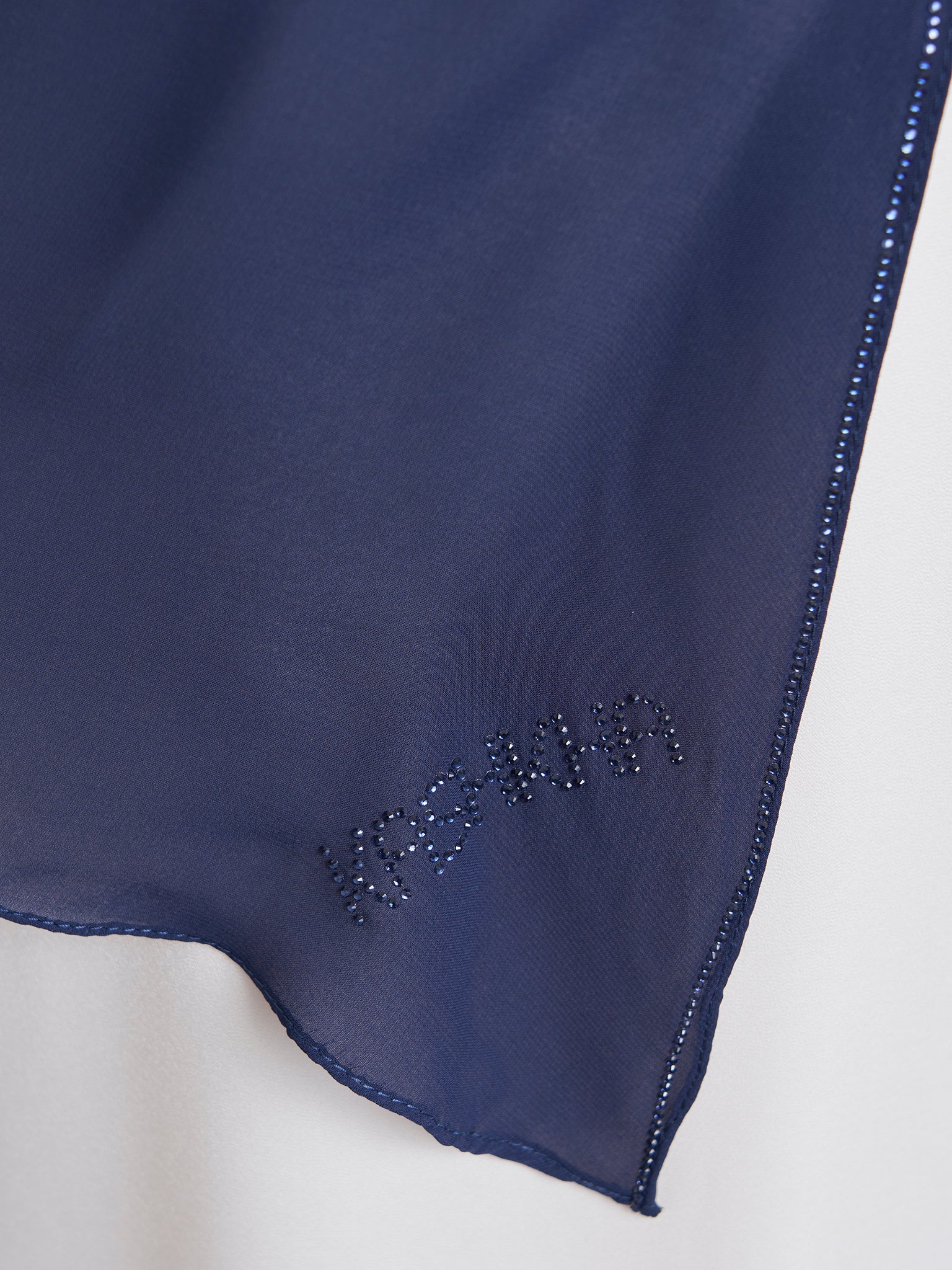 Ready to Wear Chiffon Single Stone Line Border Hijab (KP18115L) - Image 60