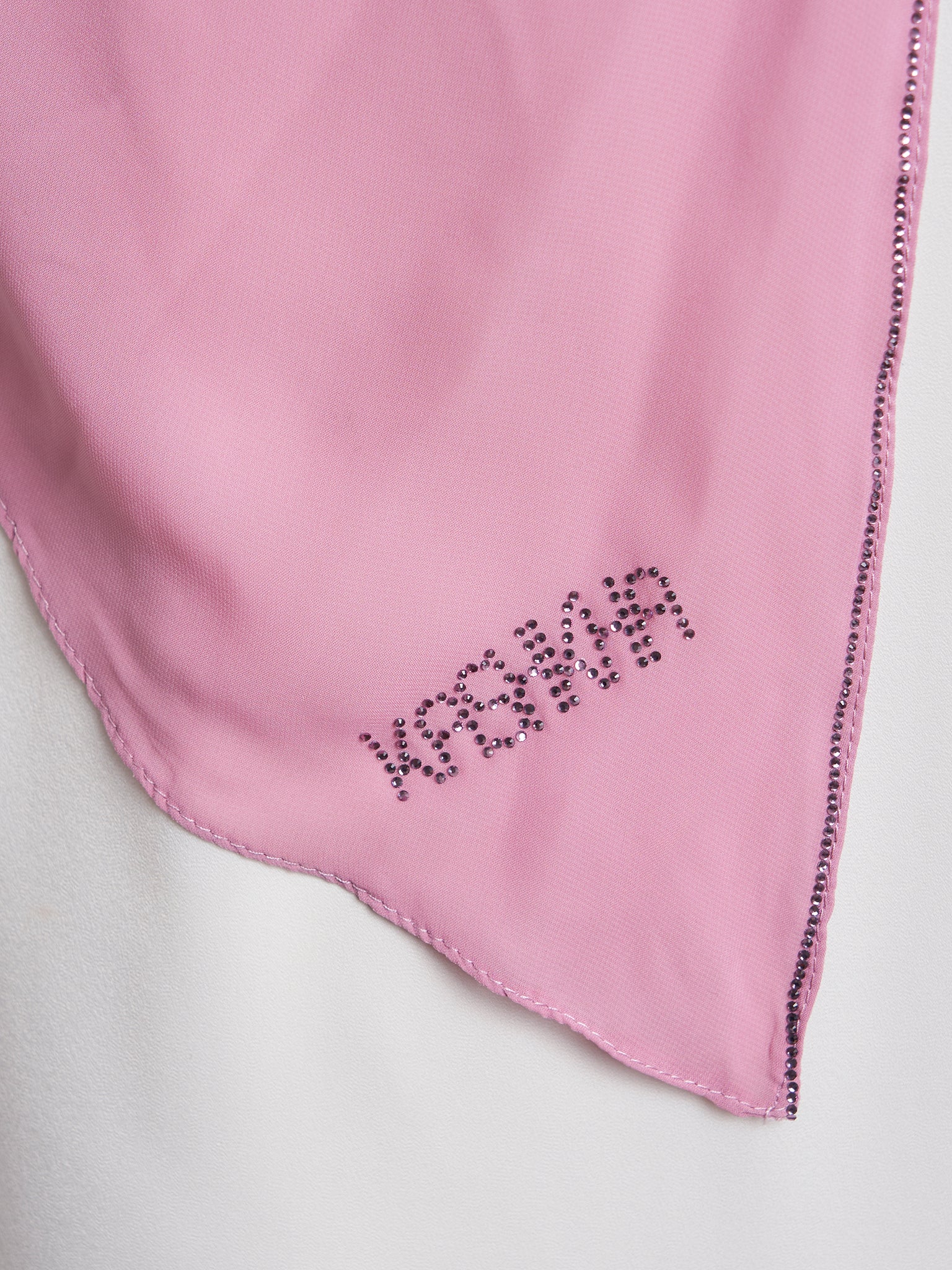 Ready to Wear Chiffon Single Stone Line Border Hijab (KP18115L) - Image 8