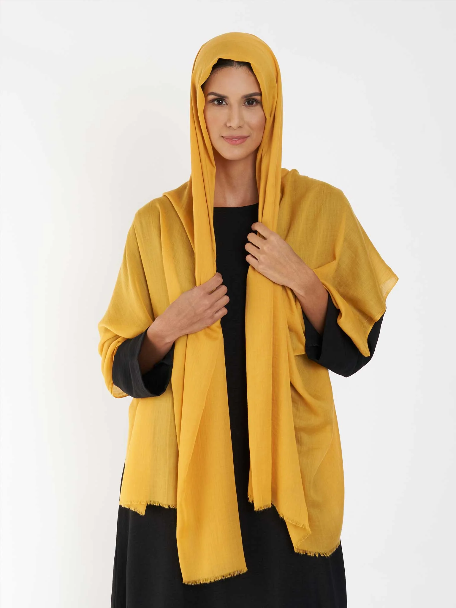 Plain Cotton Viscose Hijab (KGD171L) - Image 25