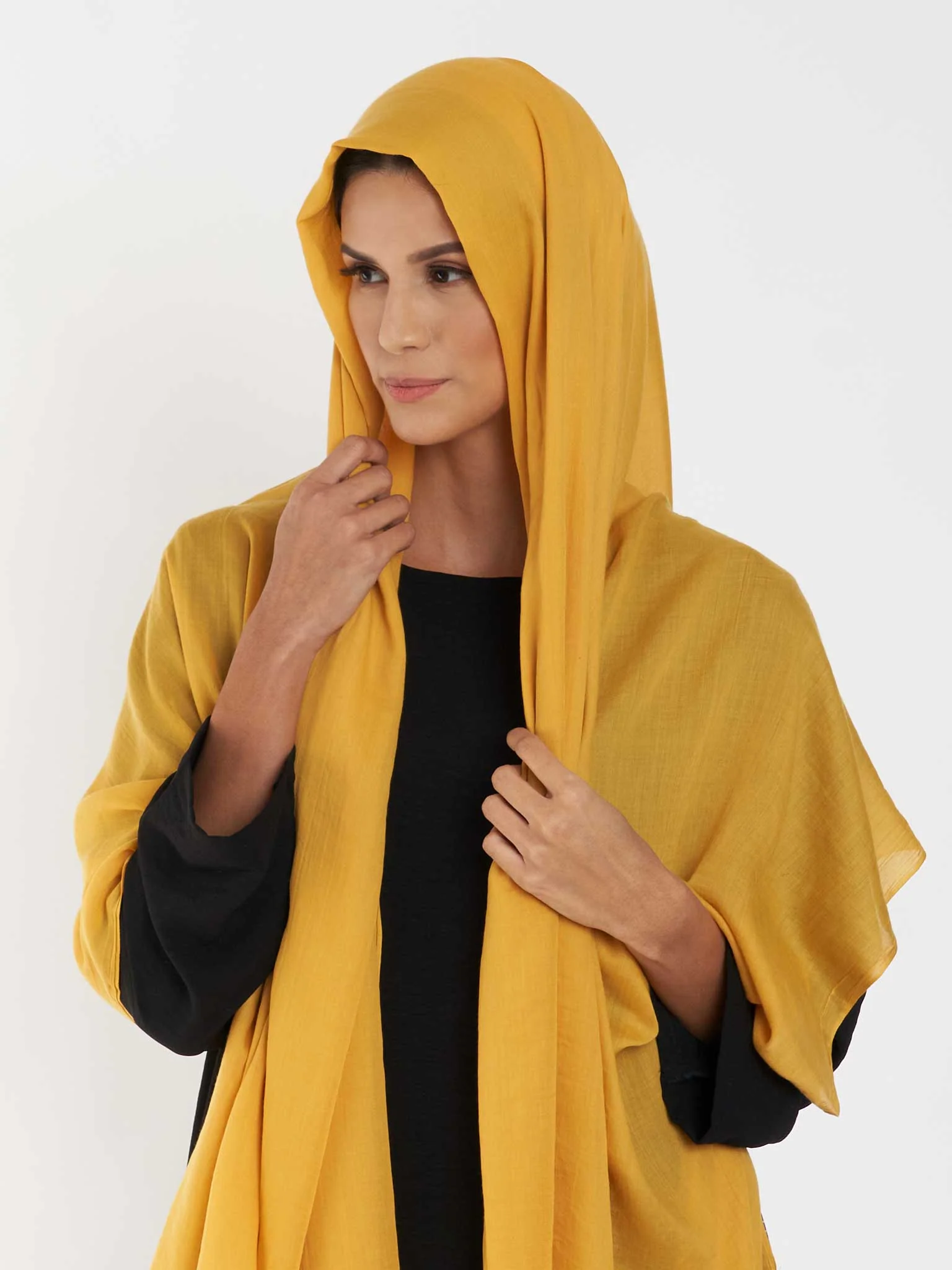 Plain Cotton Viscose Hijab (KGD171L) - Image 26