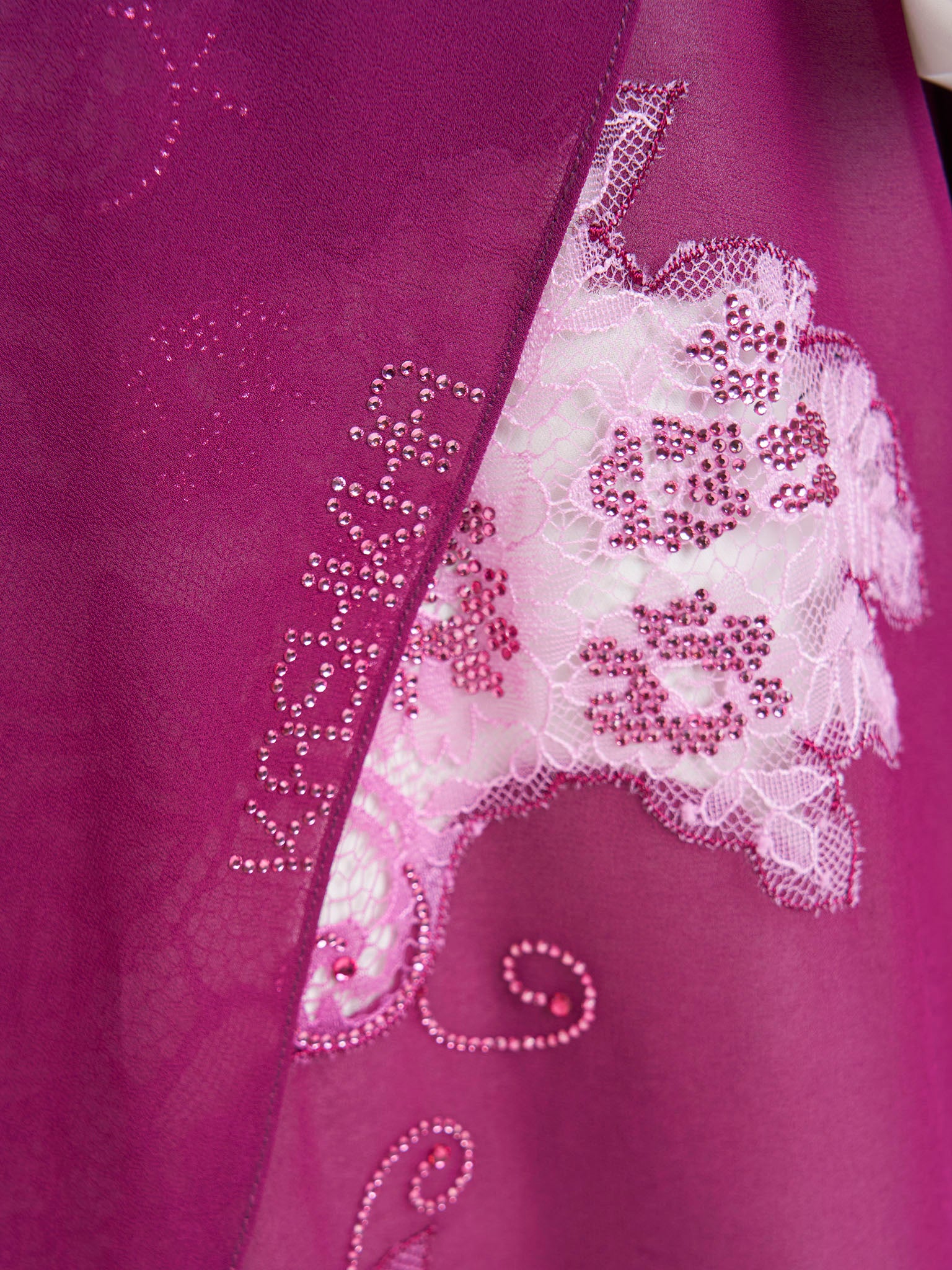 Maxi Hijab With Shaded Dantel Work Border (KP18124L) - Image 24