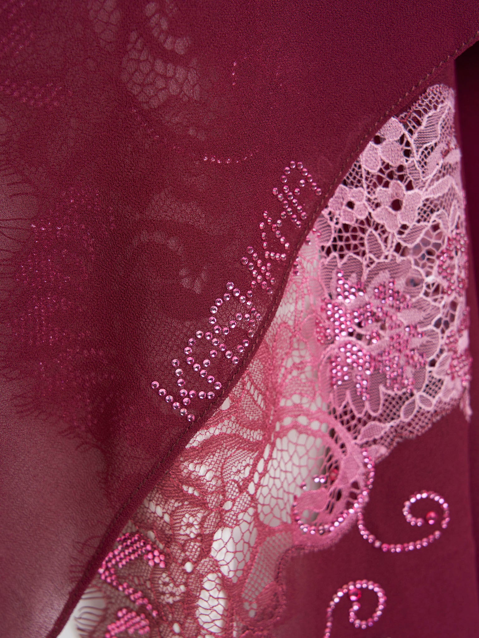 Maxi Hijab With Shaded Dantel Work Border (KP18124L) - Image 27