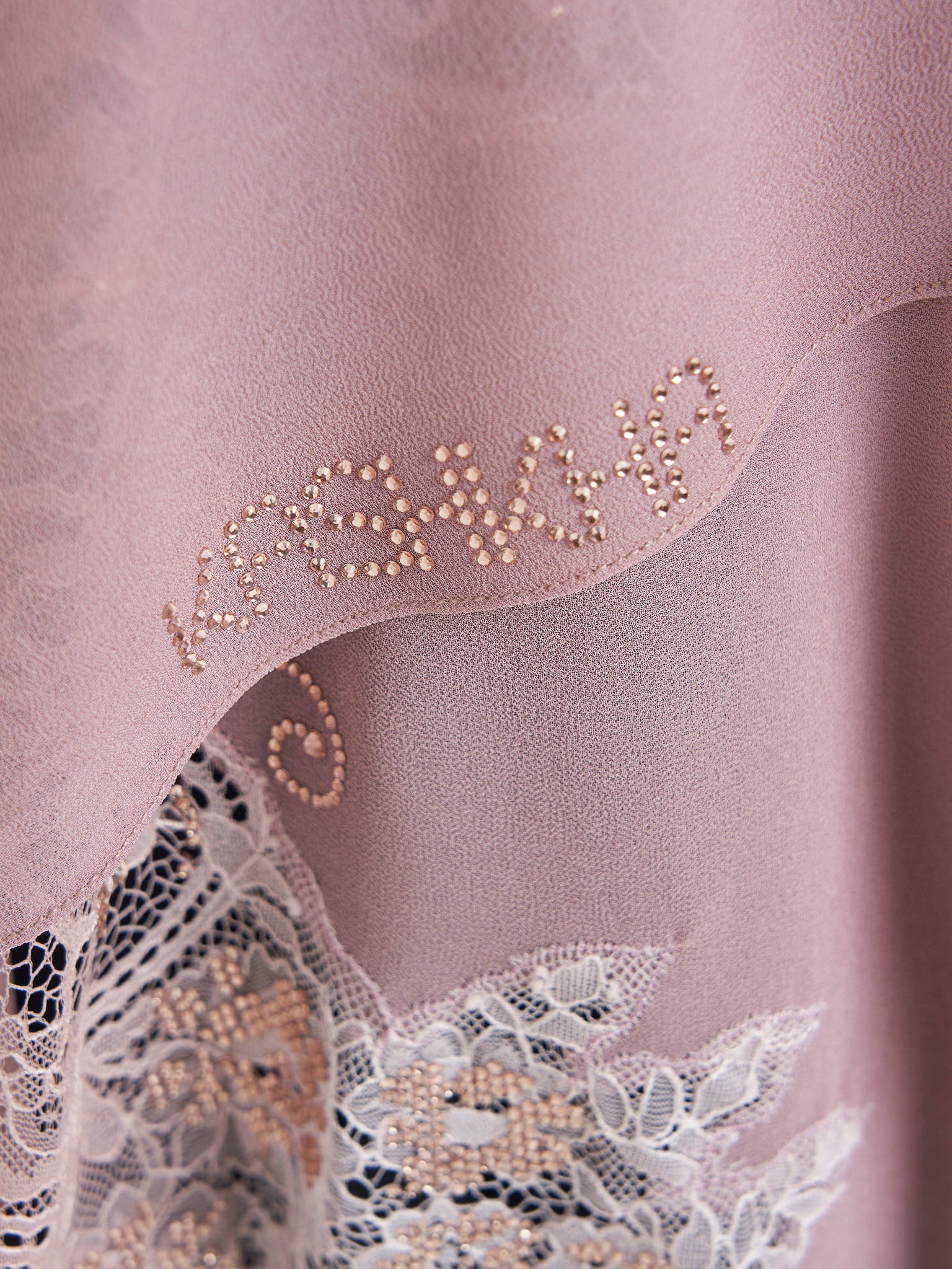 Maxi Hijab With Shaded Dantel Work Border (KP18124L) - Image 33