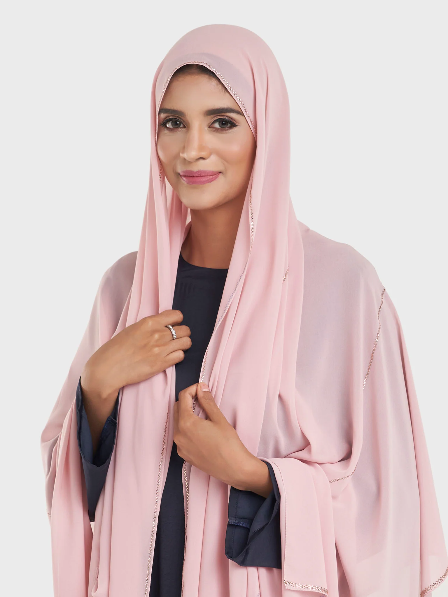 Chiffon Broken Stone Line Maxi Hijab (KP18203L) - Image 25