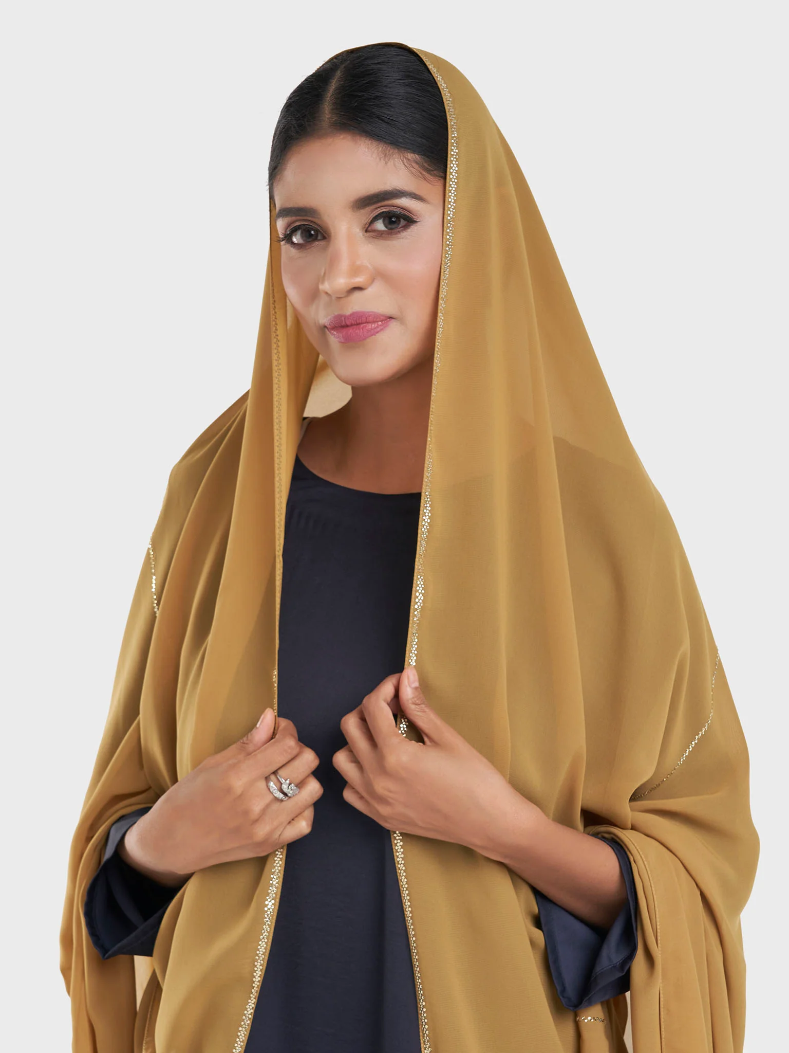 Chiffon Broken Stone Line Maxi Hijab (KP18203L) - Image 31